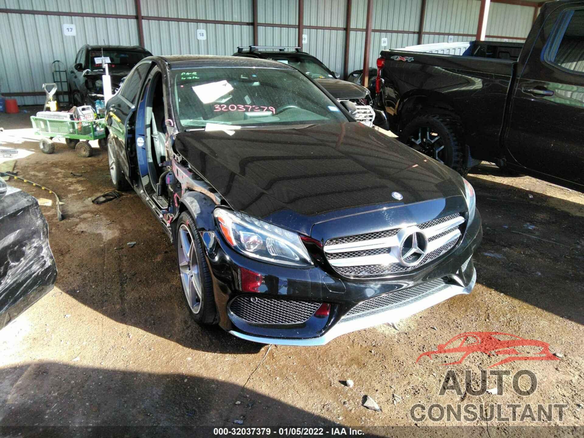 MERCEDES-BENZ C-CLASS 2016 - WDDWF4KB5GR169392
