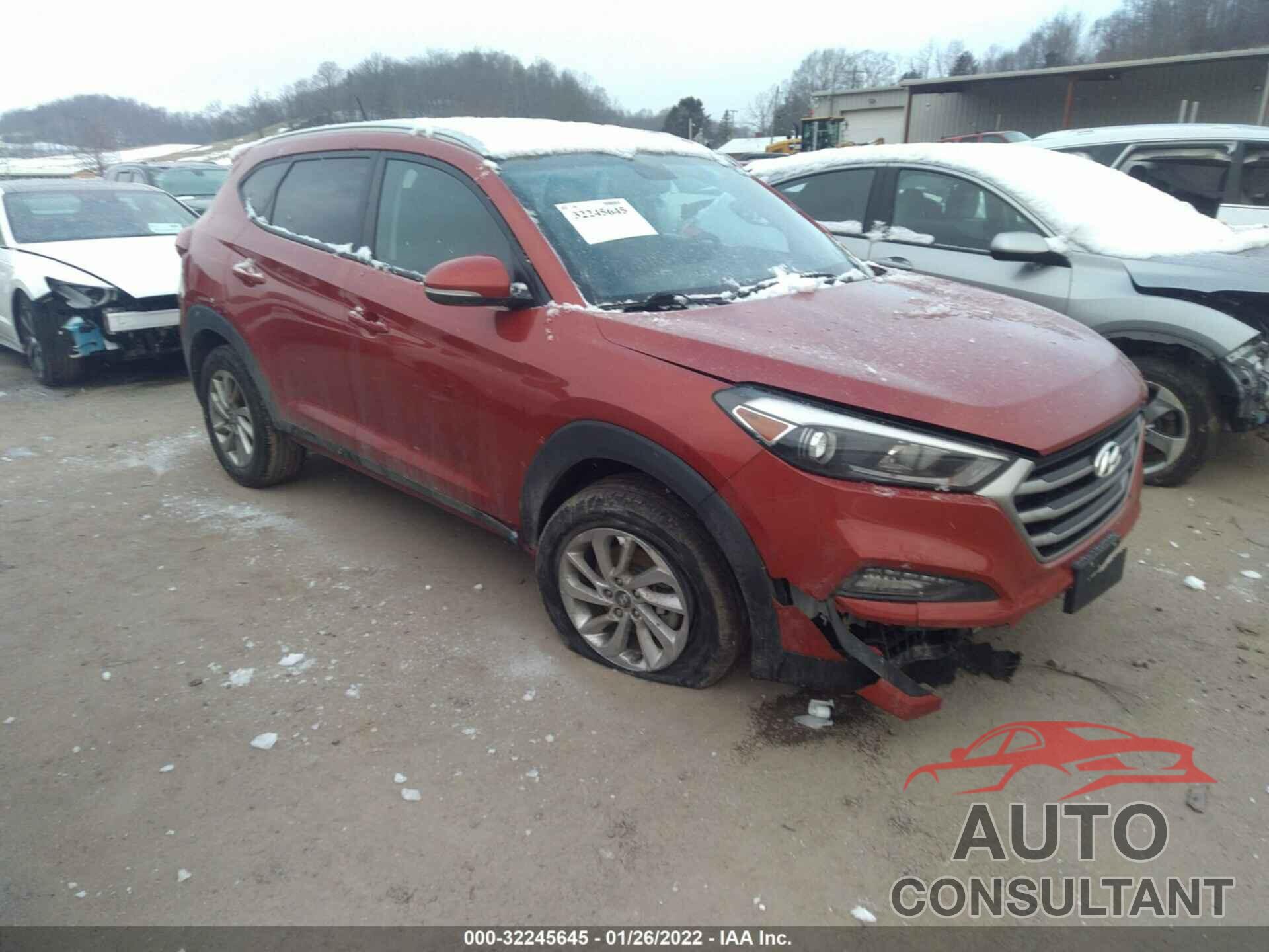 HYUNDAI TUCSON 2017 - KM8J3CA26HU304883