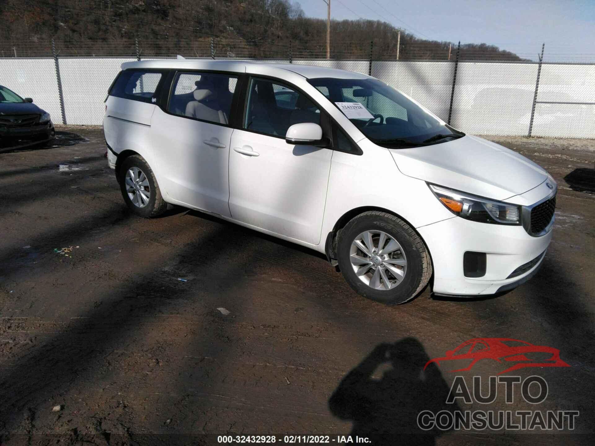 KIA SEDONA 2016 - KNDMA5C13G6103727