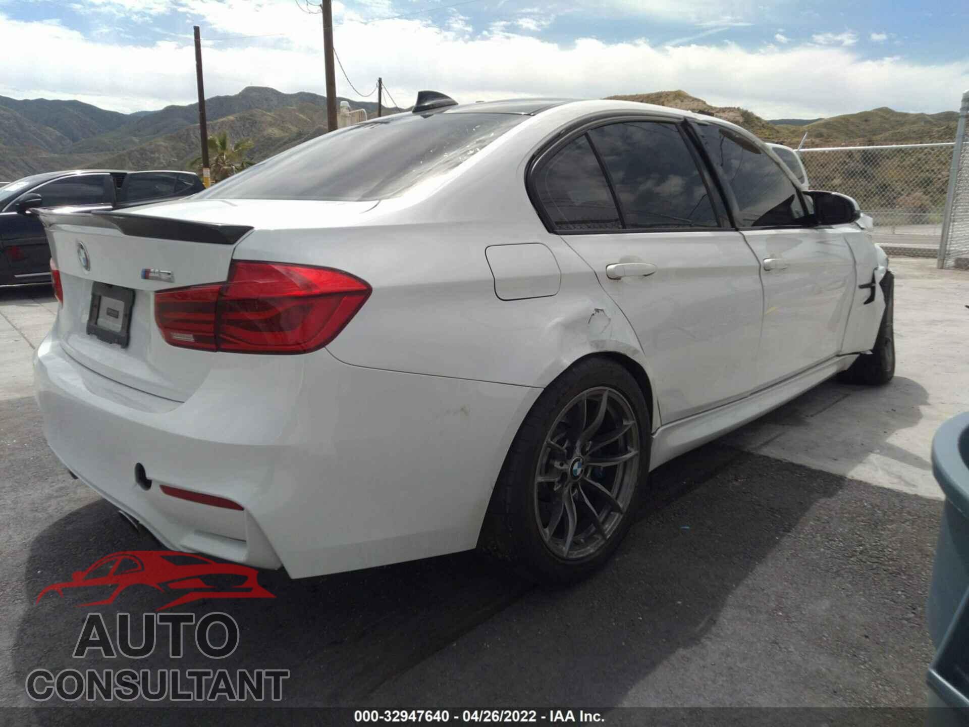 BMW M3 2016 - WBS8M9C54G5D30266