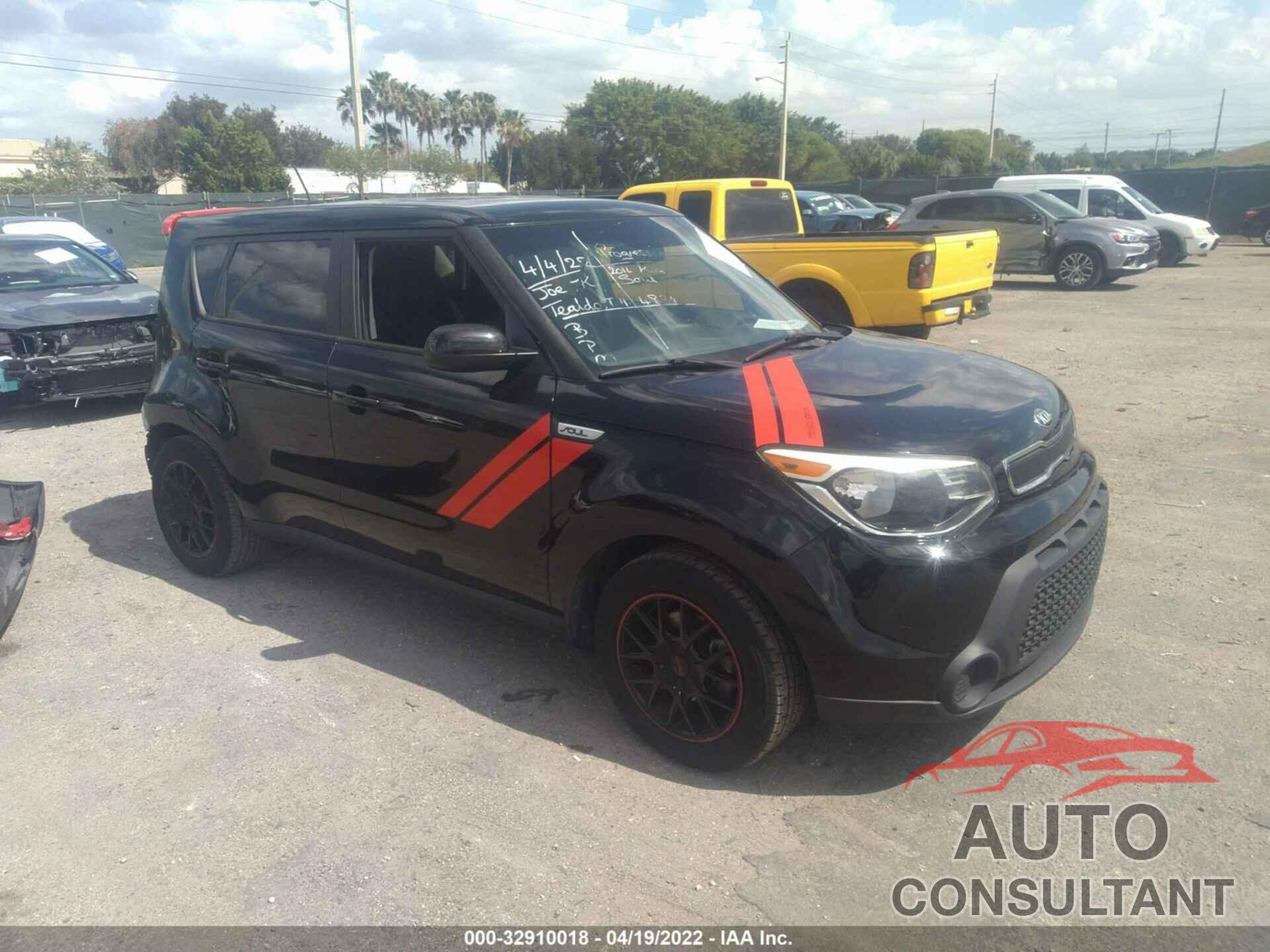 KIA SOUL 2016 - KNDJN2A27G7246689