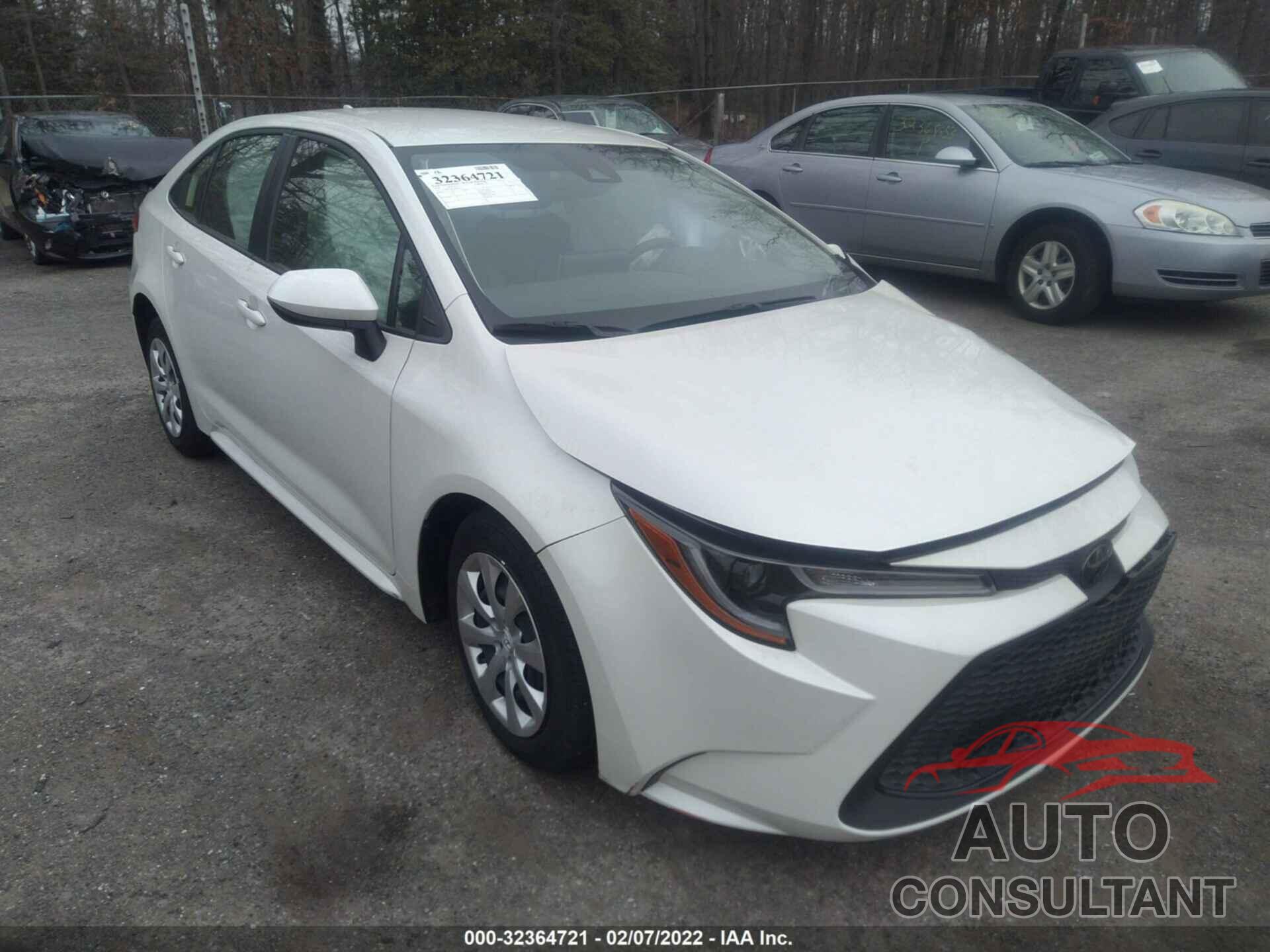 TOYOTA COROLLA 2020 - JTDEPRAE2LJ084854