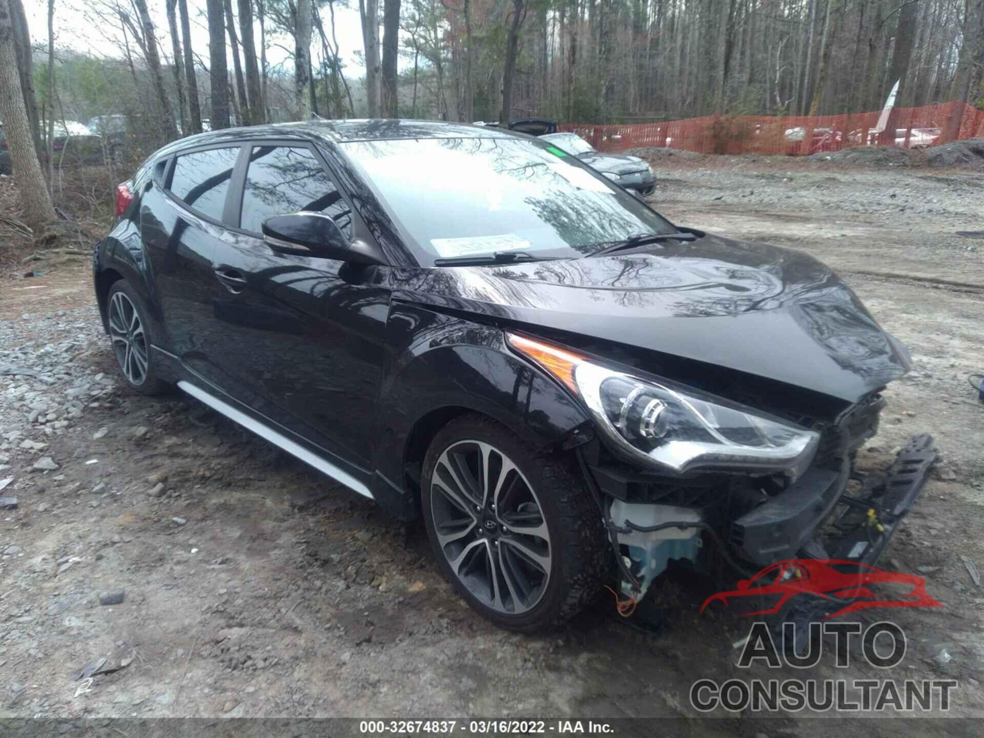 HYUNDAI VELOSTER 2016 - KMHTC6AE0GU258907