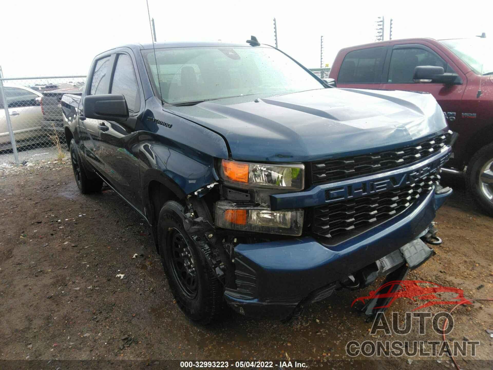 CHEVROLET SILVERADO 1500 2021 - 3GCPWBEK3MG401336