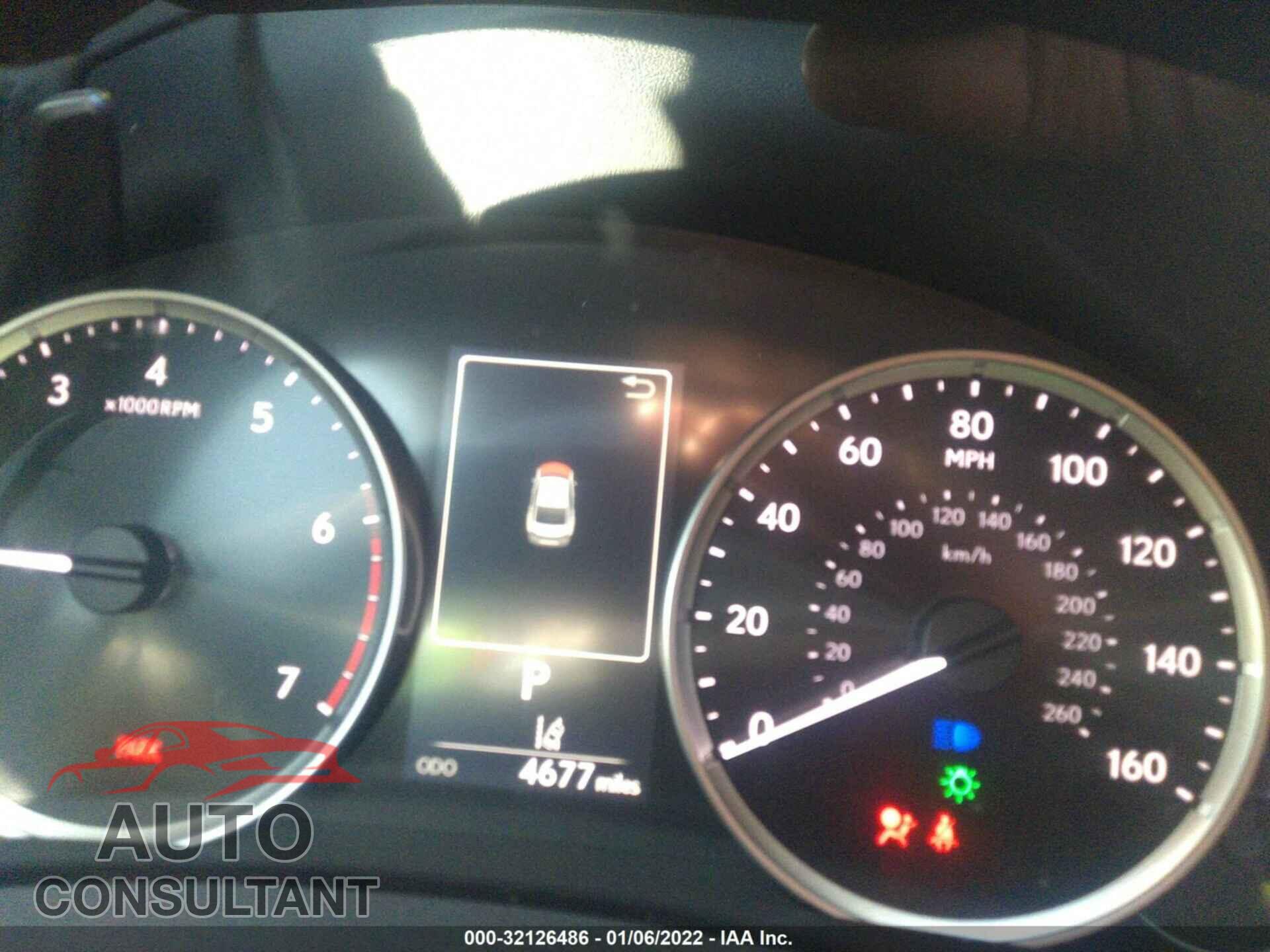 LEXUS IS 2021 - JTHAA1D2XM5115120