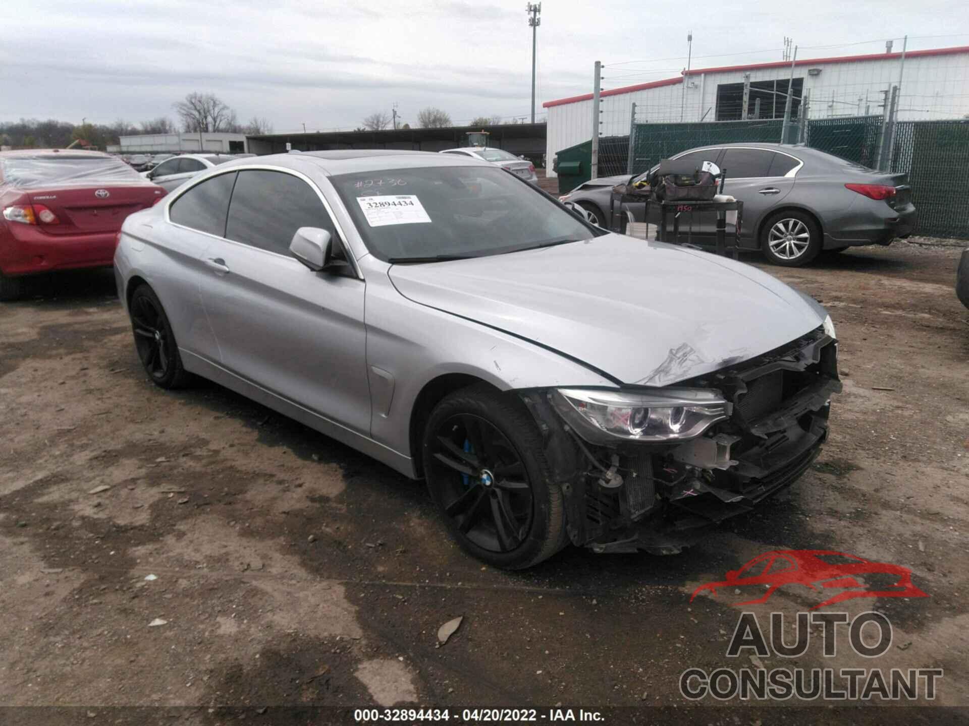 BMW 4 SERIES 2016 - WBA3R5C59GK373329