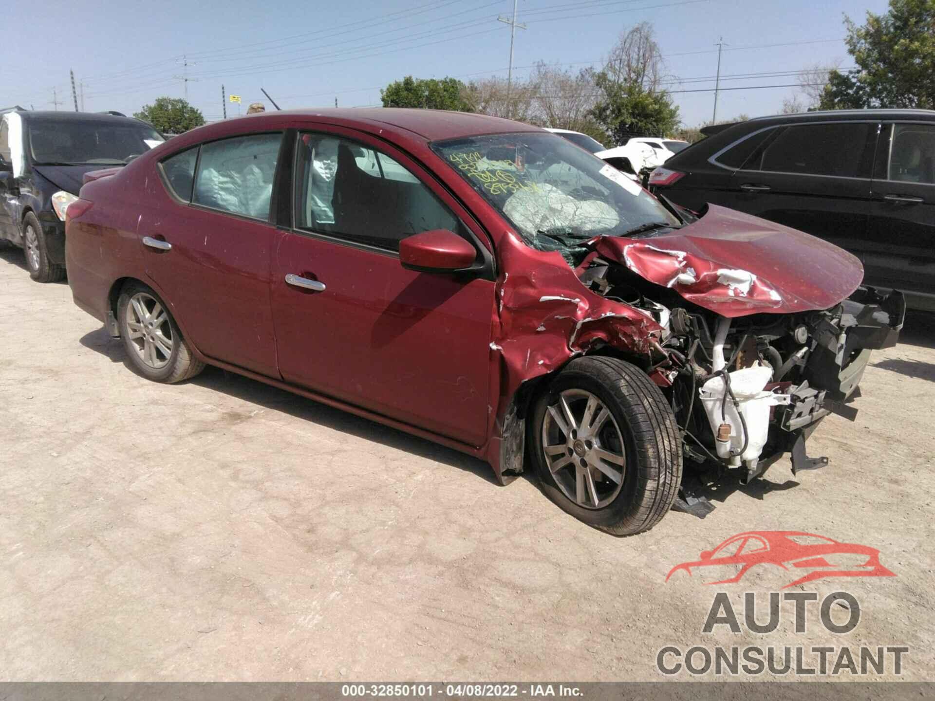NISSAN VERSA 2016 - 3N1CN7AP1GL895968