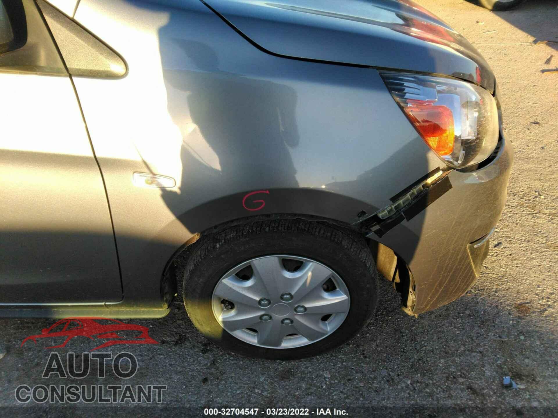 MITSUBISHI MIRAGE 2017 - ML32A3HJ8HH017259