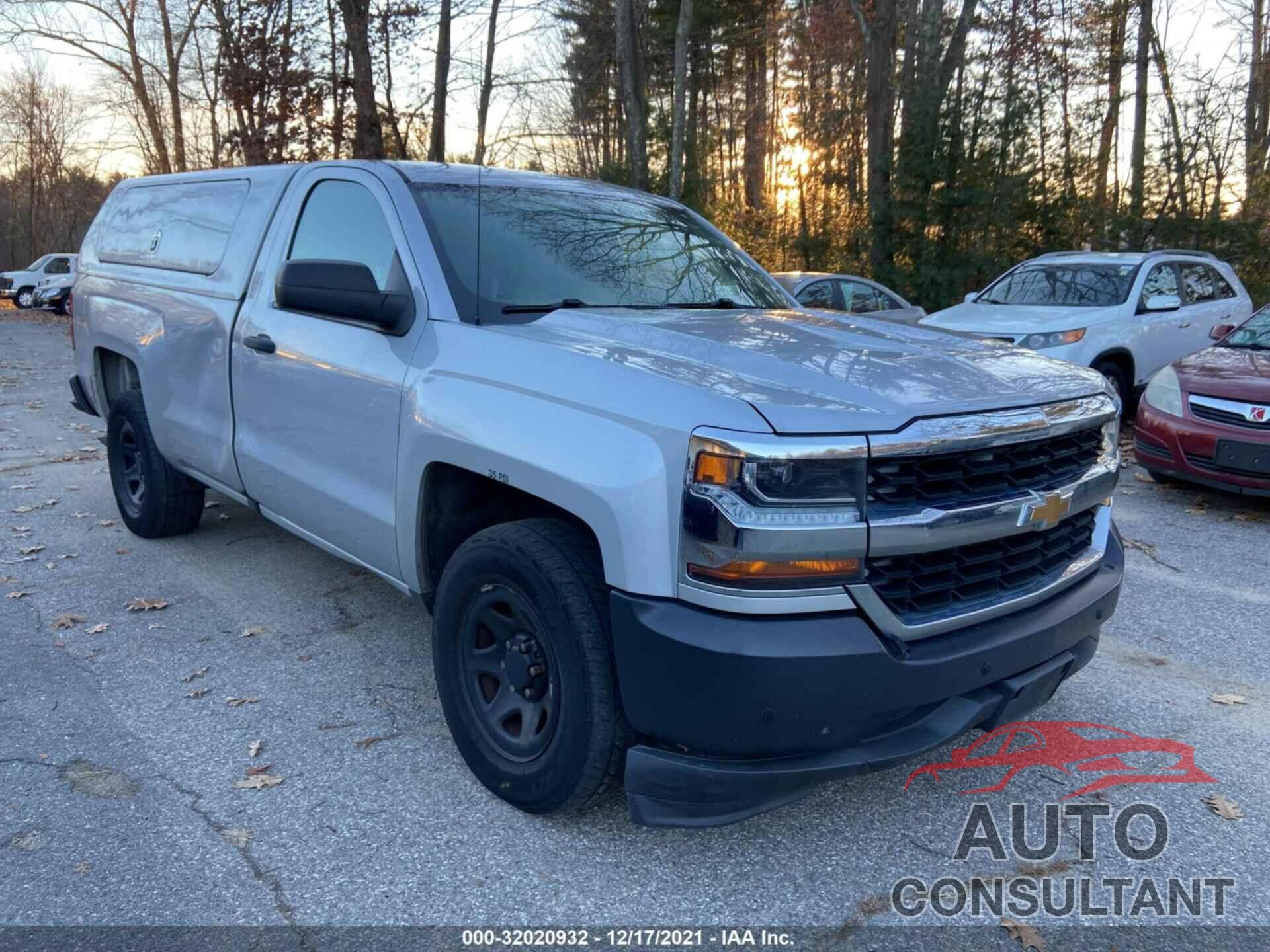 CHEVROLET SILVERADO 1500 2016 - 1GCNCNEHXGZ321803