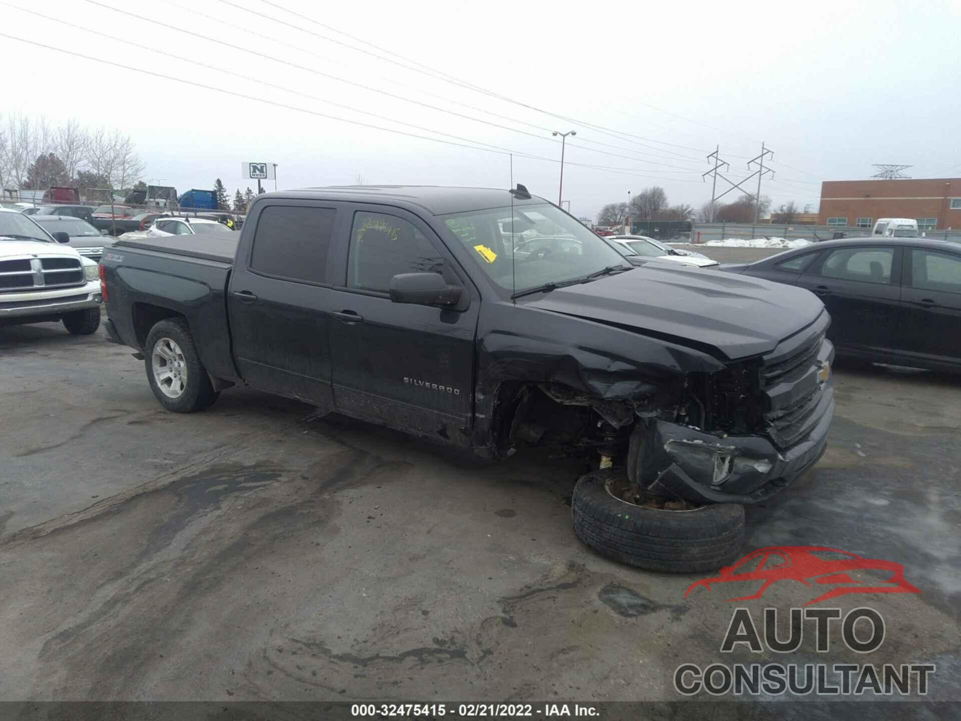 CHEVROLET SILVERADO 1500 2017 - 3GCUKREC7HG156692