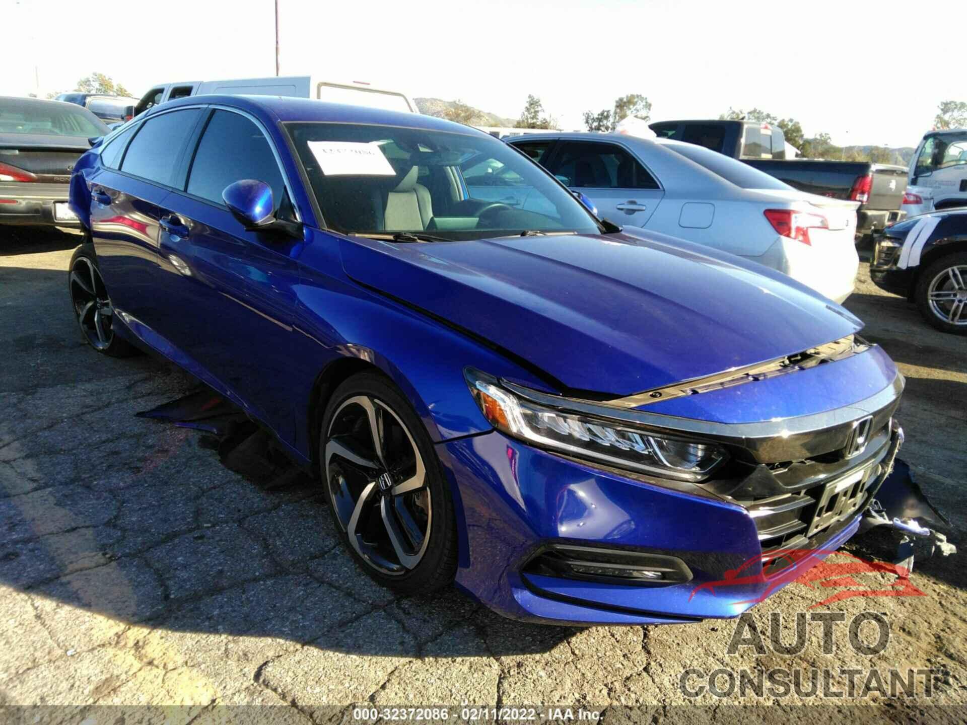 HONDA ACCORD SEDAN 2018 - 1HGCV1F39JA140714