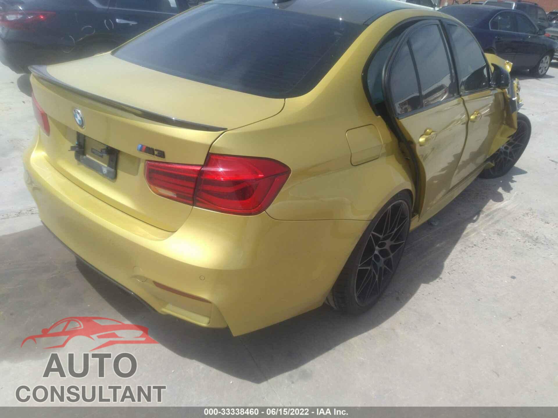 BMW M3 2018 - WBS8M9C59J5K98774