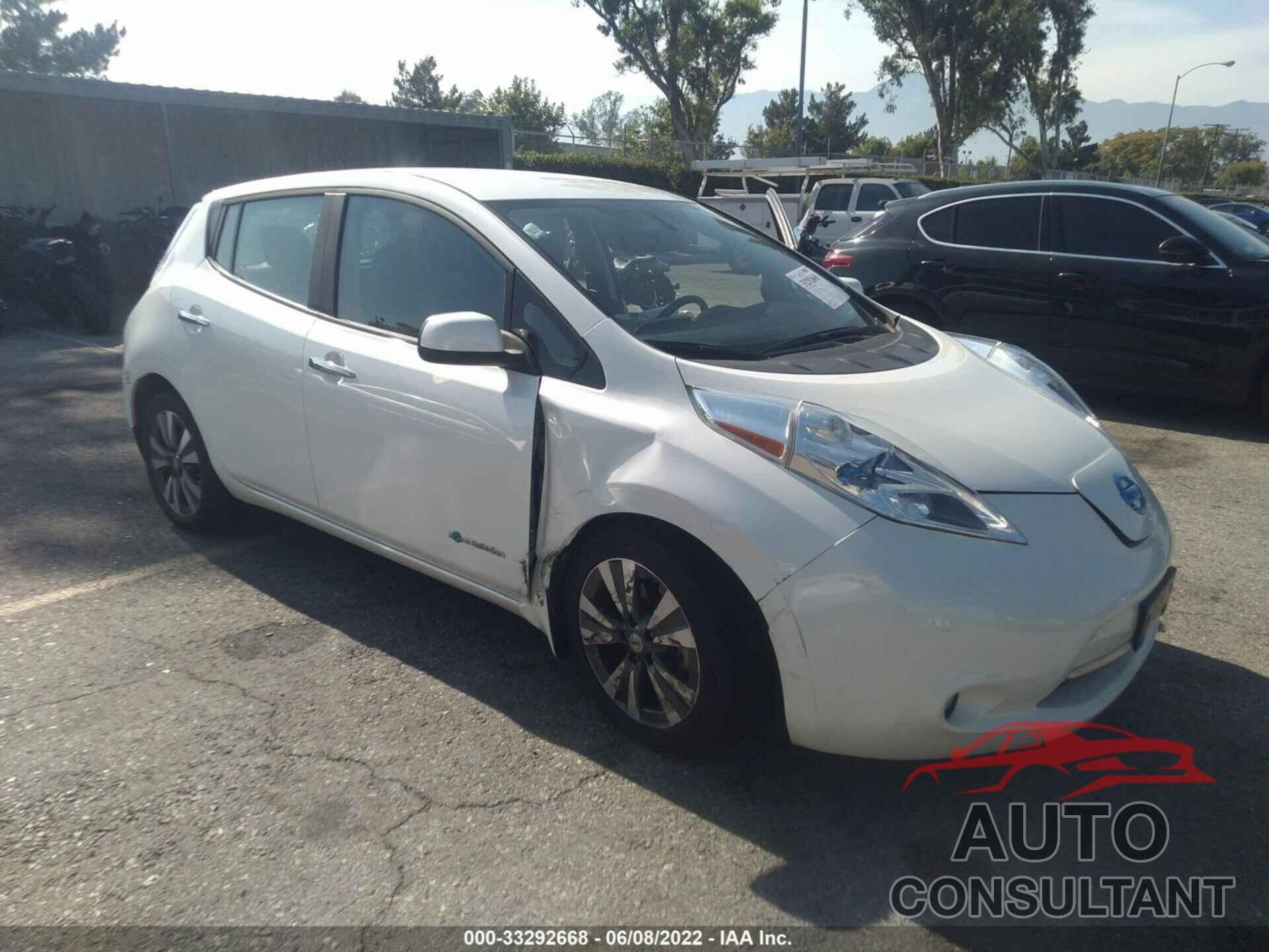 NISSAN LEAF 2016 - 1N4BZ0CP8GC303307