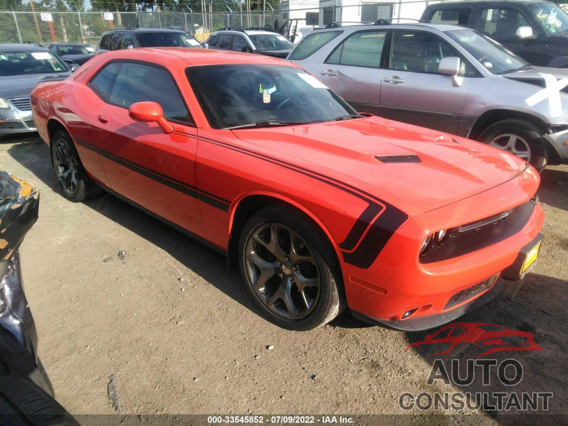 DODGE CHALLENGER 2016 - 2C3CDZAG1GH336218