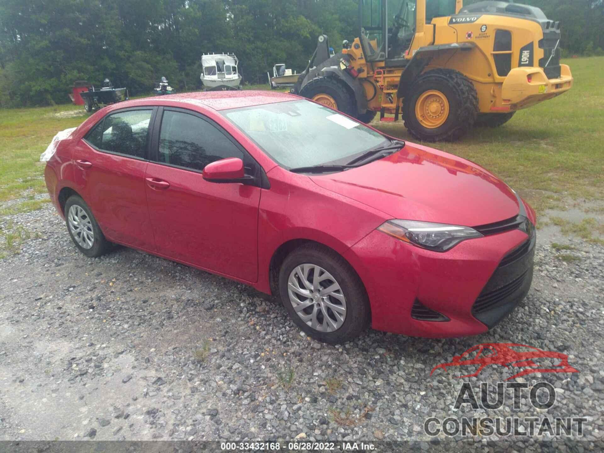 TOYOTA COROLLA 2019 - 5YFBURHE5KP895818