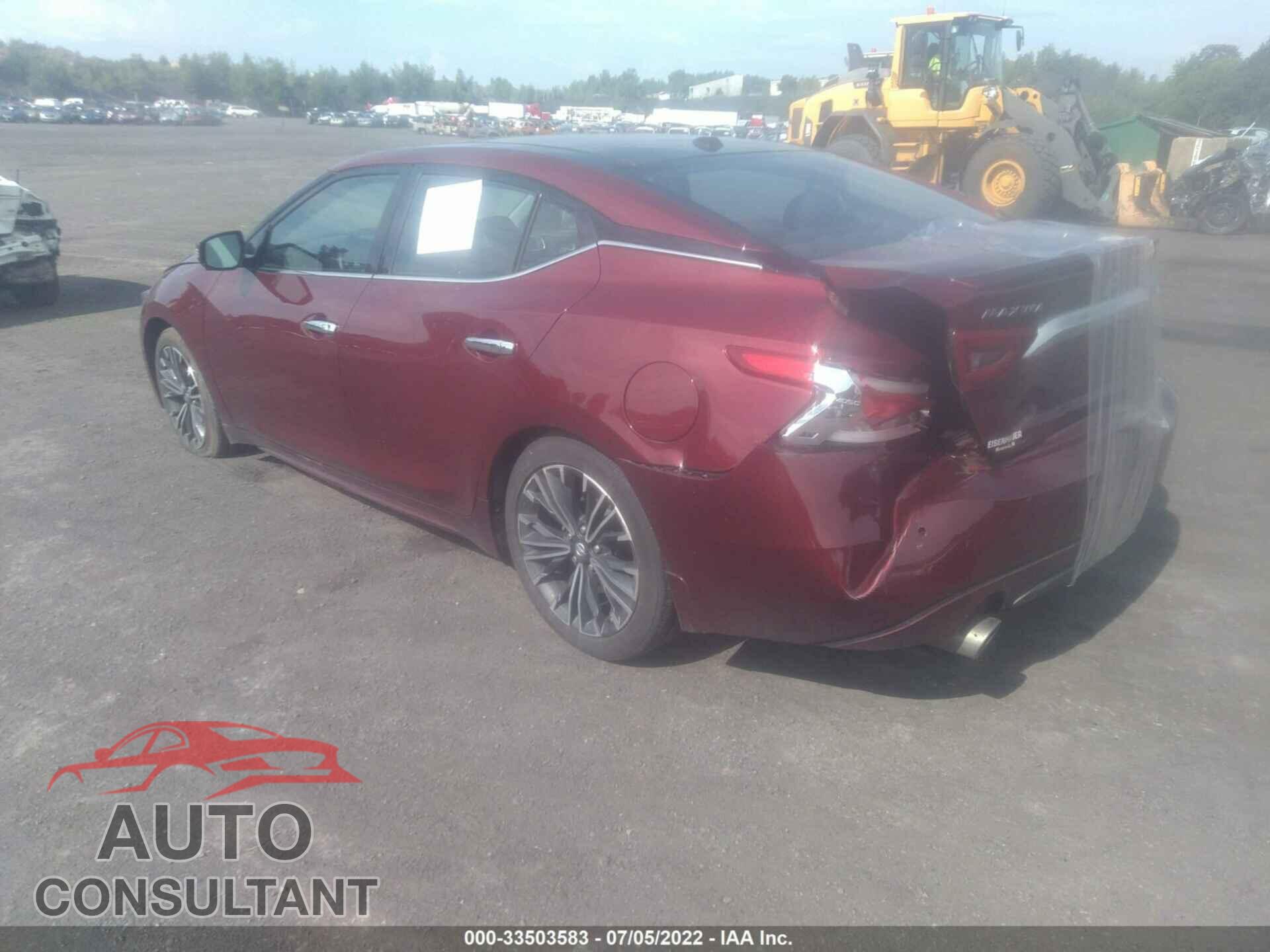 NISSAN MAXIMA 2017 - 1N4AA6AP1HC436159