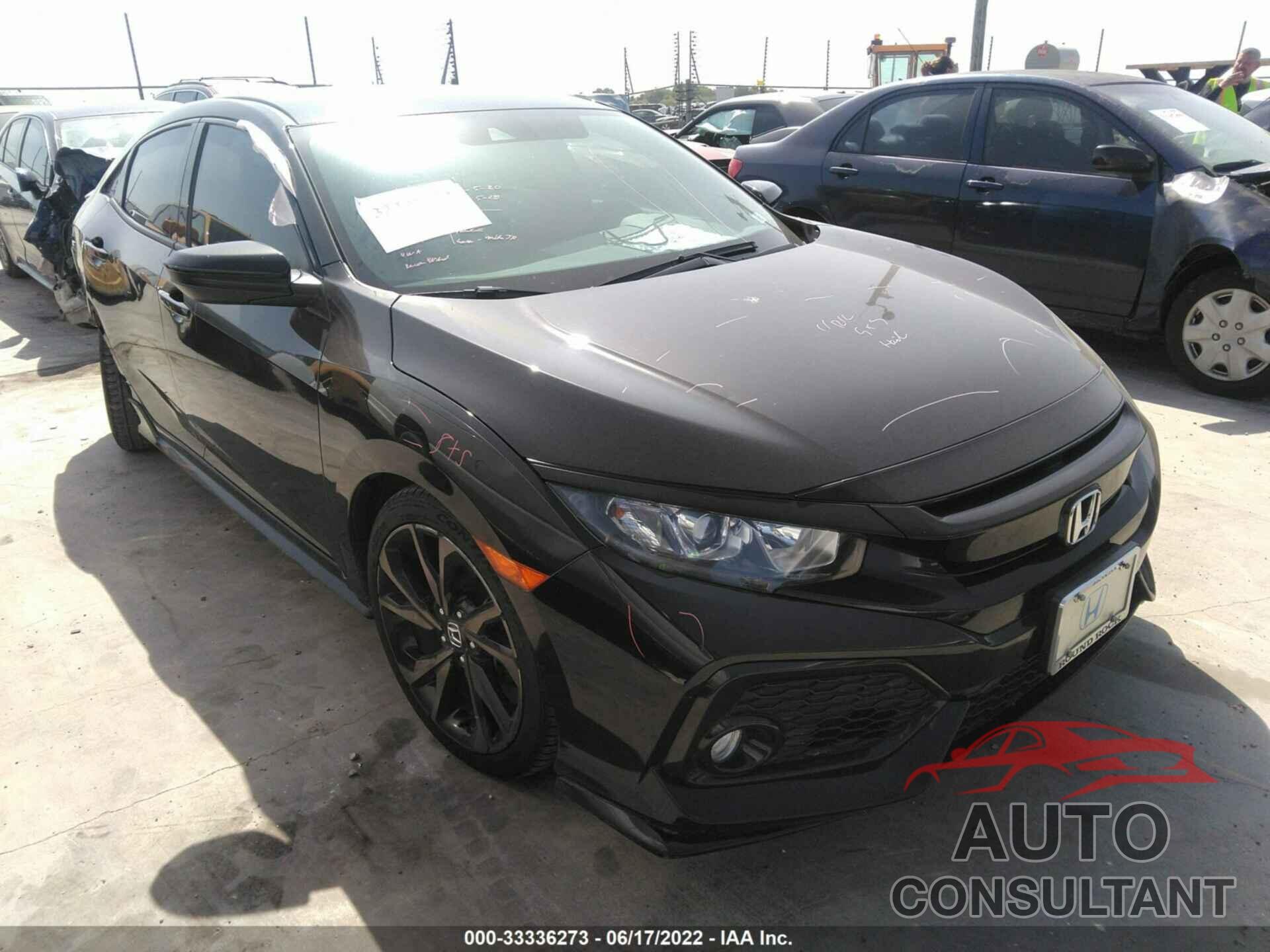 HONDA CIVIC HATCHBACK 2019 - SHHFK7H49KU217683
