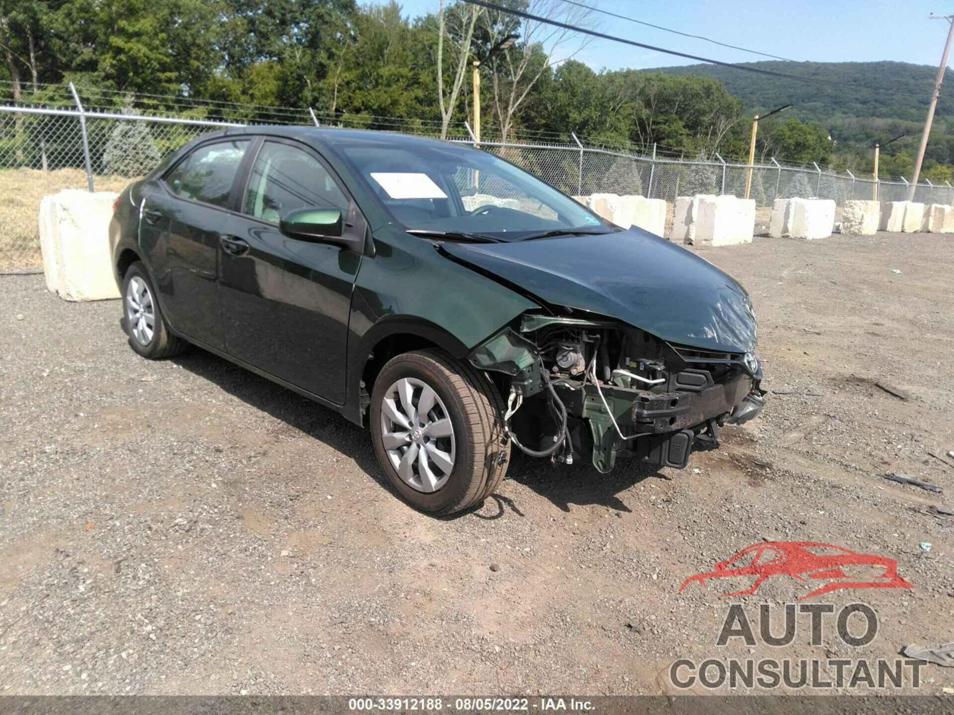 TOYOTA COROLLA 2016 - 2T1BURHE9GC560584