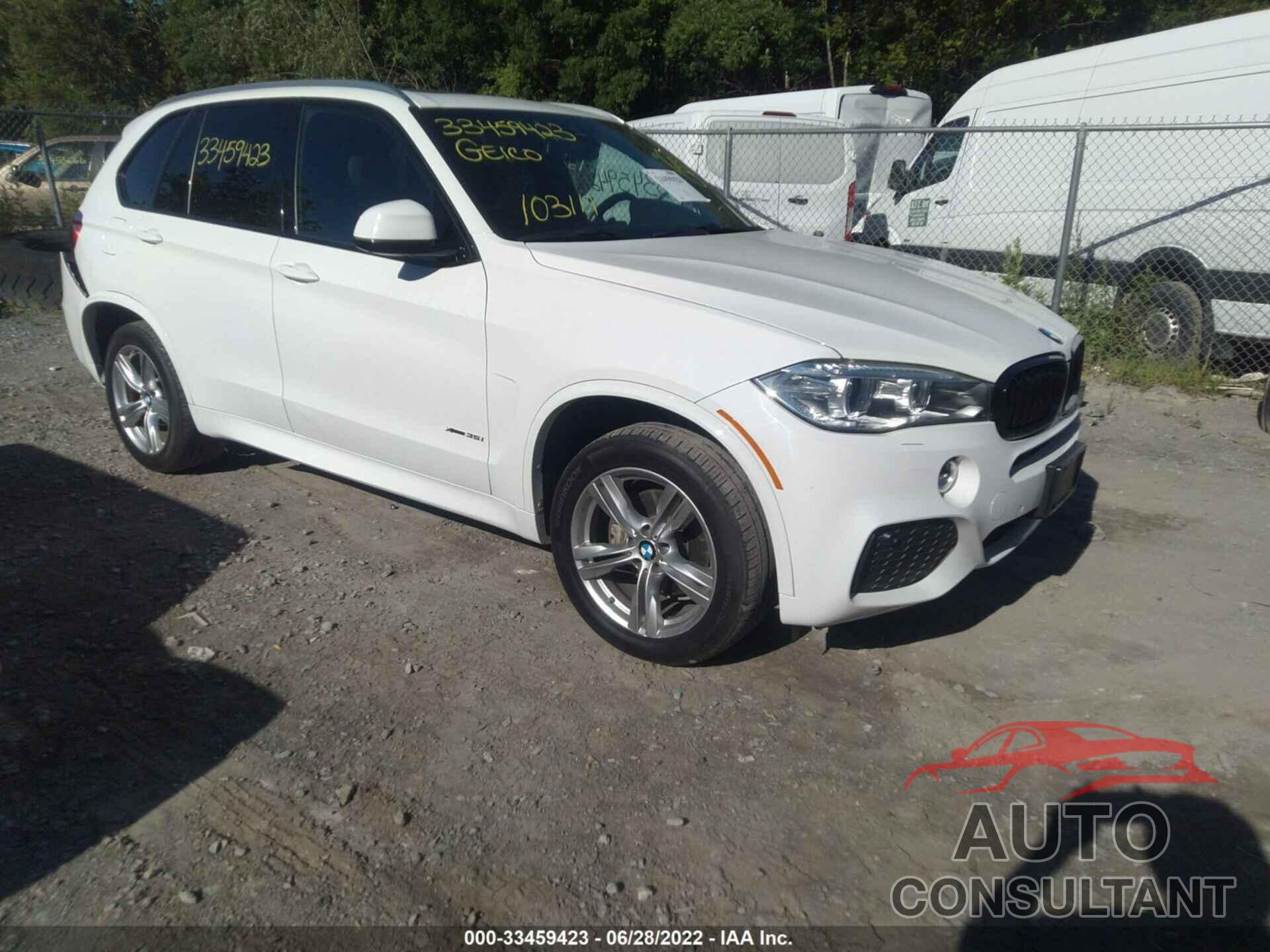 BMW X5 2017 - 5UXKR0C56H0V66633