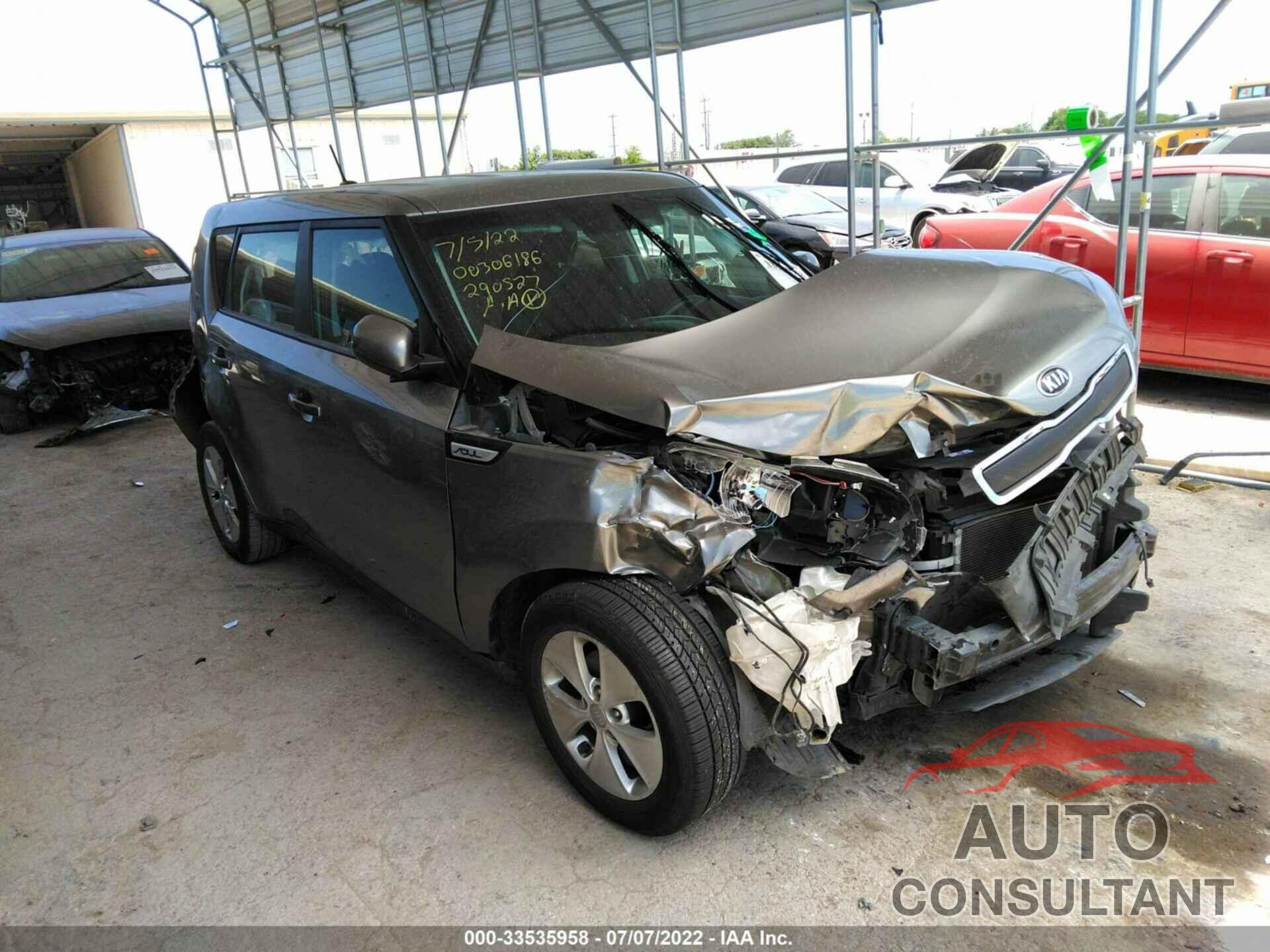 KIA SOUL 2016 - KNDJN2A23G7290527