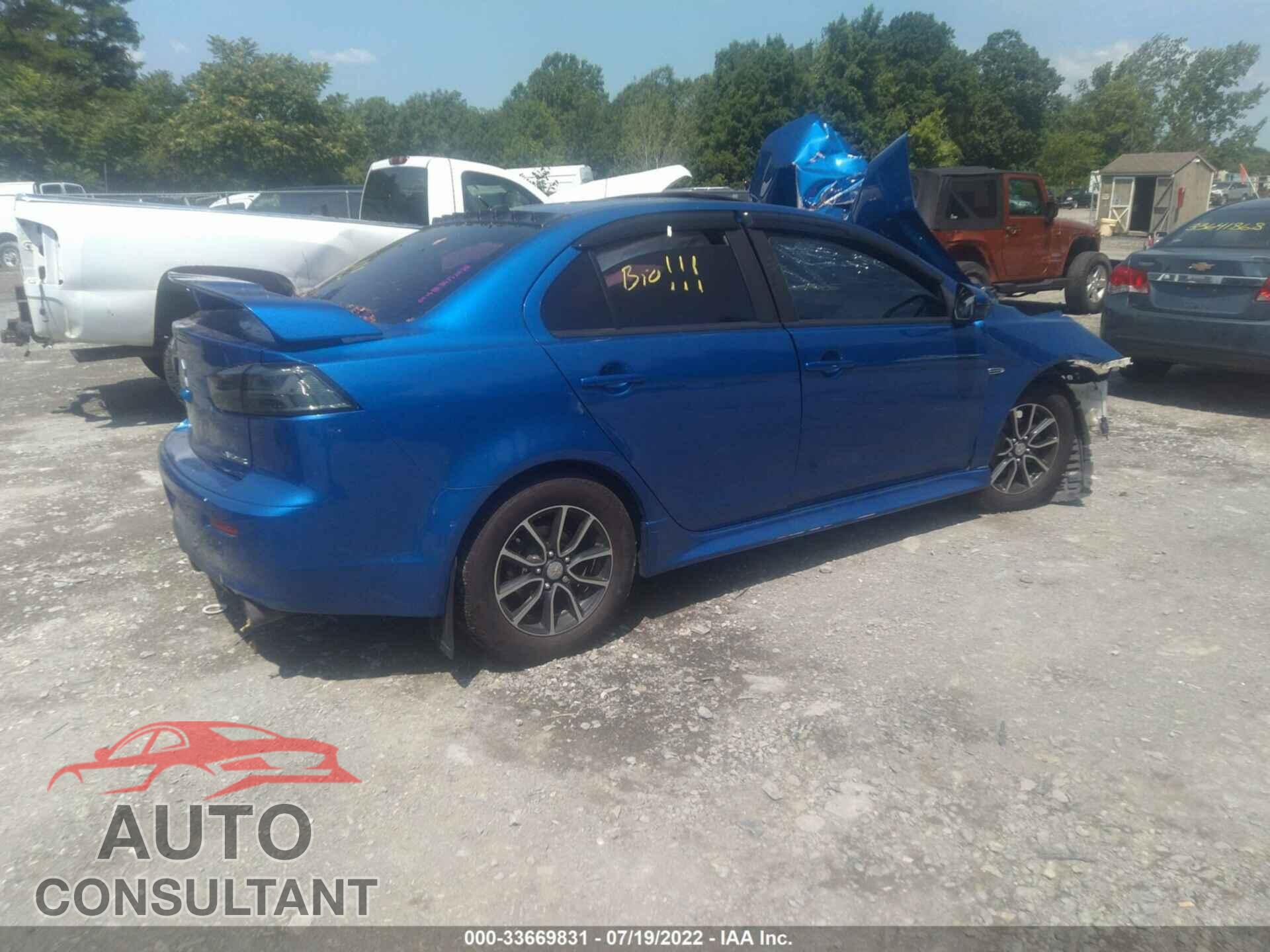 MITSUBISHI LANCER 2017 - JA32U2FU3HU004355