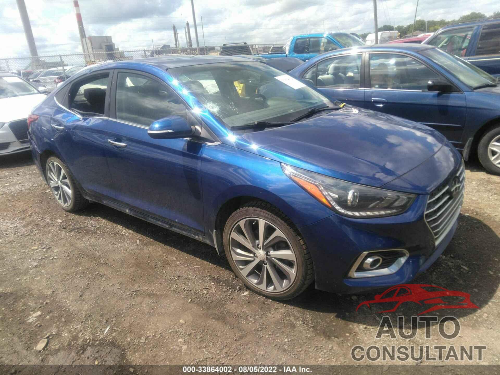 HYUNDAI ACCENT 2018 - 3KPC34A34JE024931