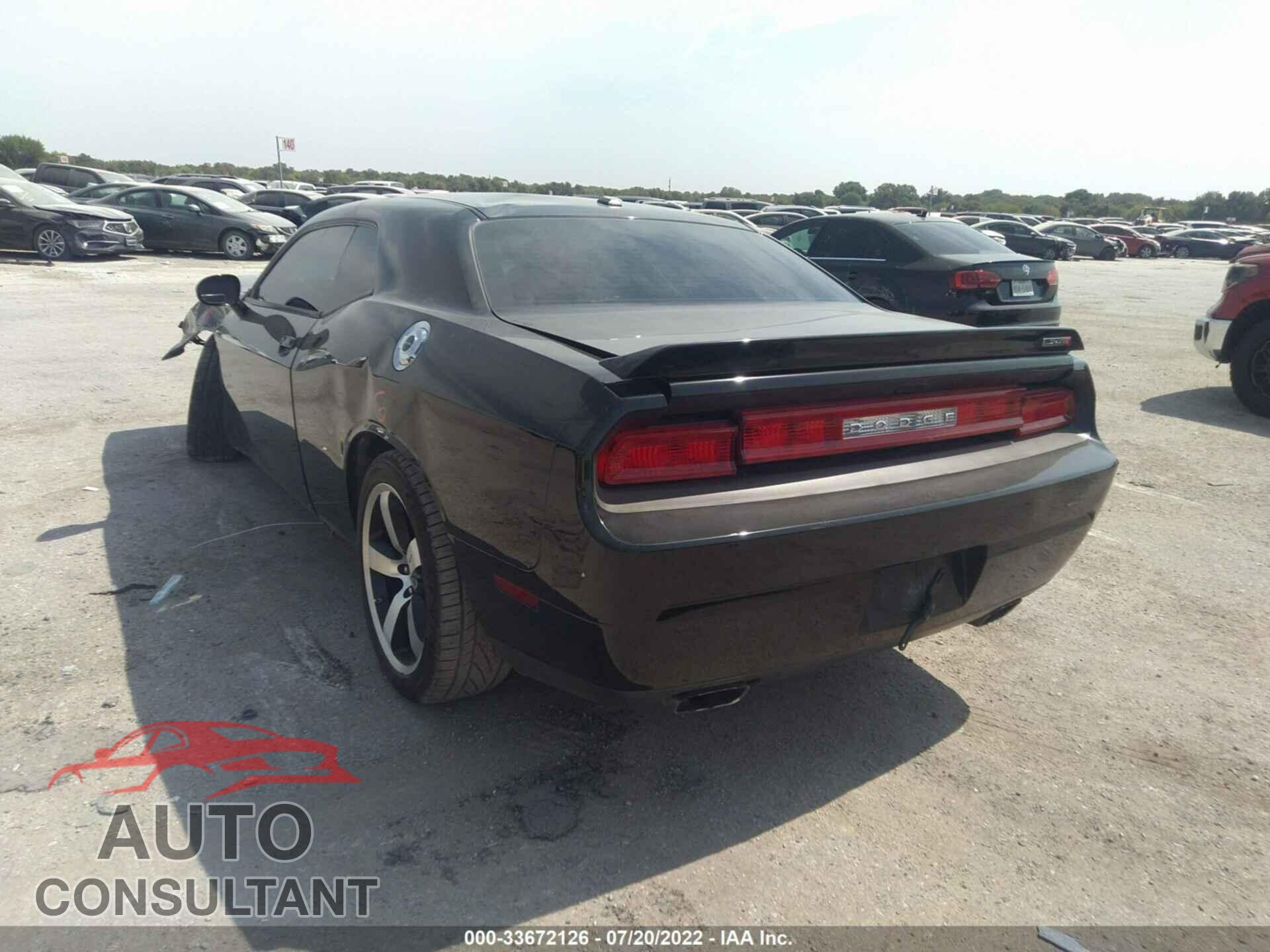 DODGE CHALLENGER 2012 - 2C3CDYCJXCH100731