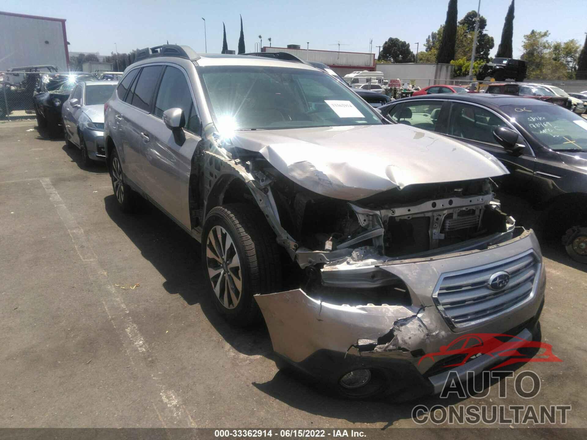 SUBARU OUTBACK 2017 - 4S4BSENC5H3209193