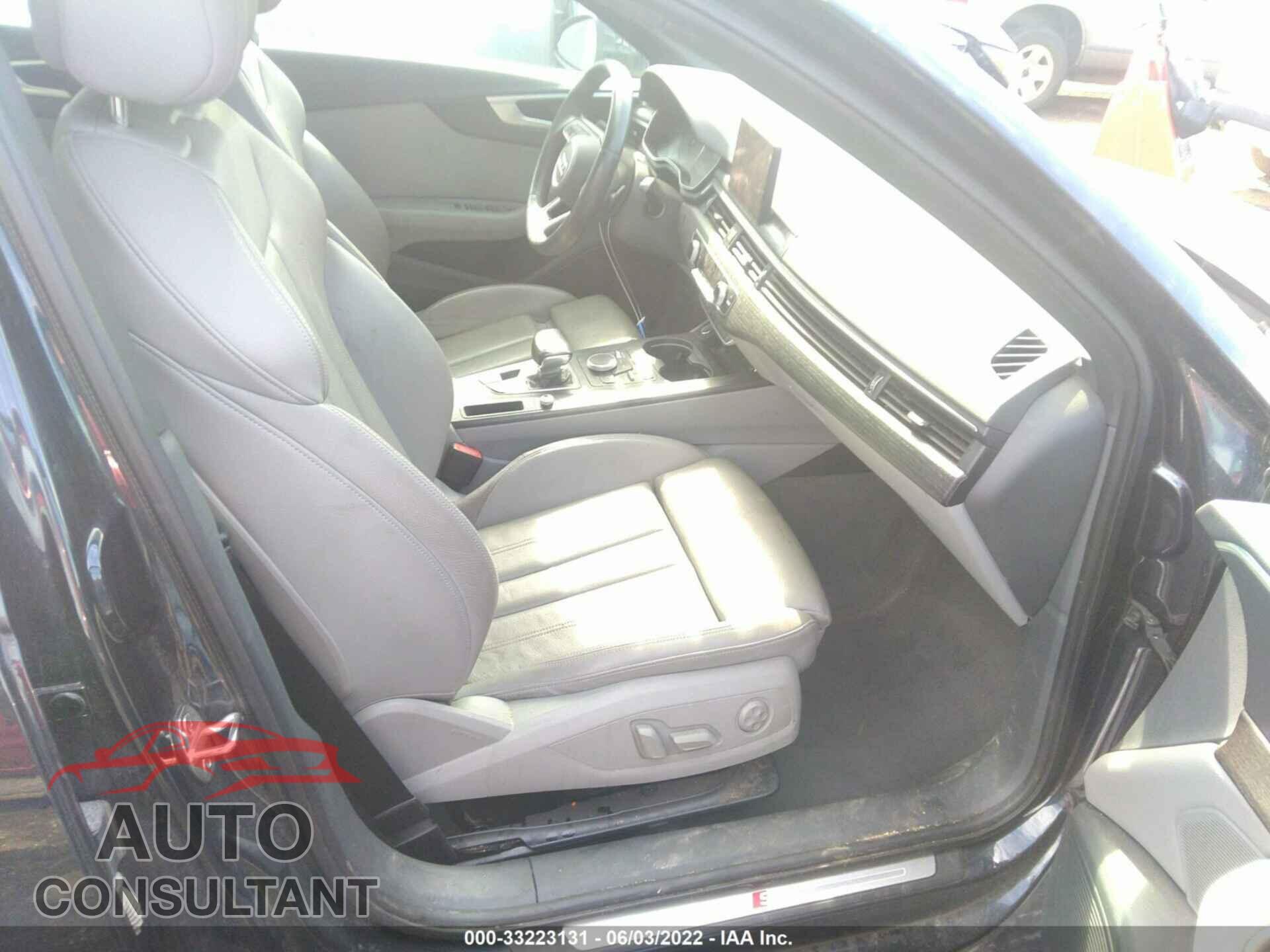 AUDI A4 2018 - WAULMAF44JN011487