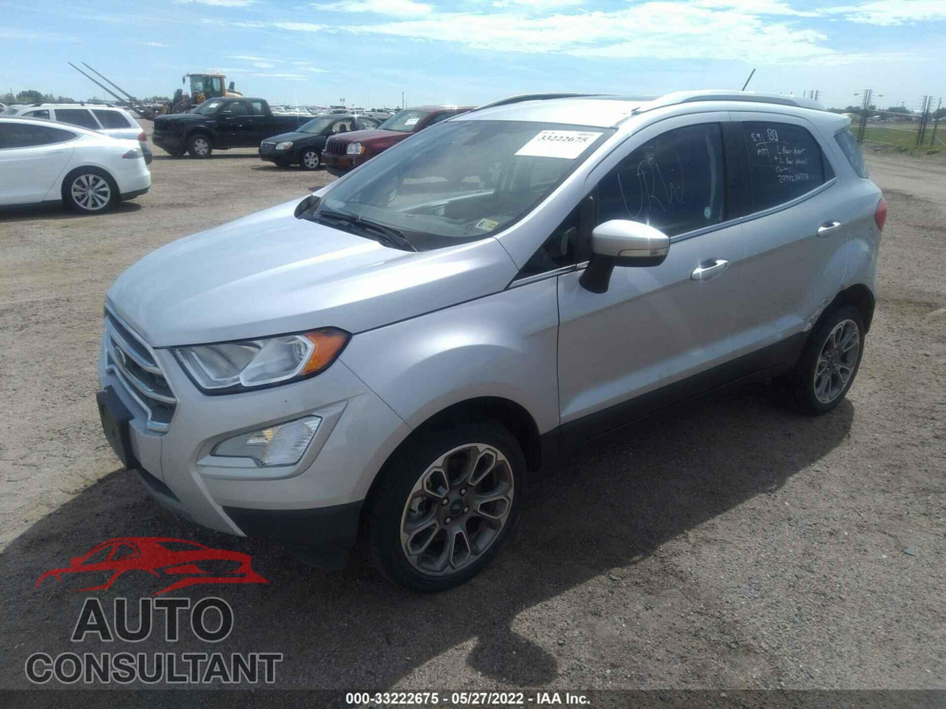 FORD ECOSPORT 2020 - MAJ6S3KL6LC359052