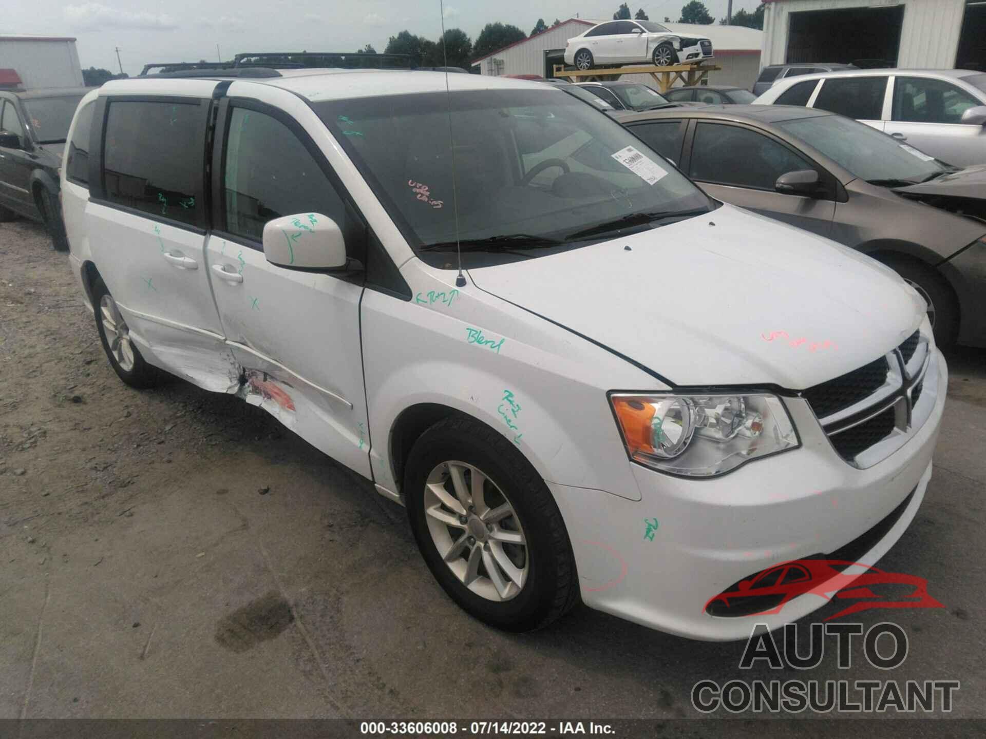 DODGE GRAND CARAVAN 2016 - 2C4RDGCG4GR317597