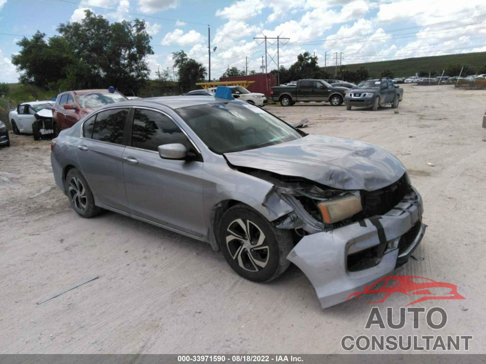 HONDA ACCORD SEDAN 2016 - 1HGCR2F38GA153716