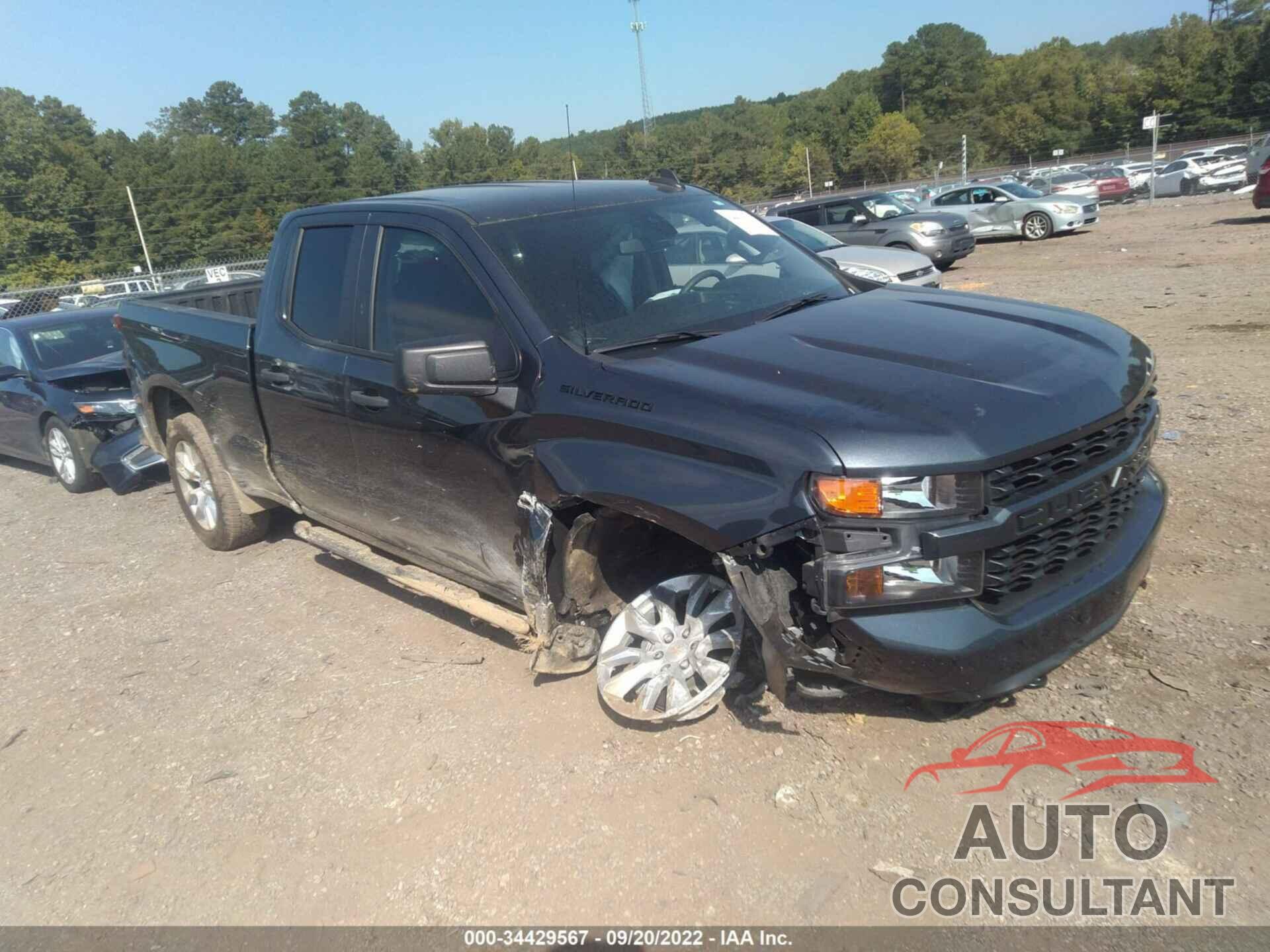 CHEVROLET SILVERADO 1500 2021 - 1GCRWBEK4MZ310066