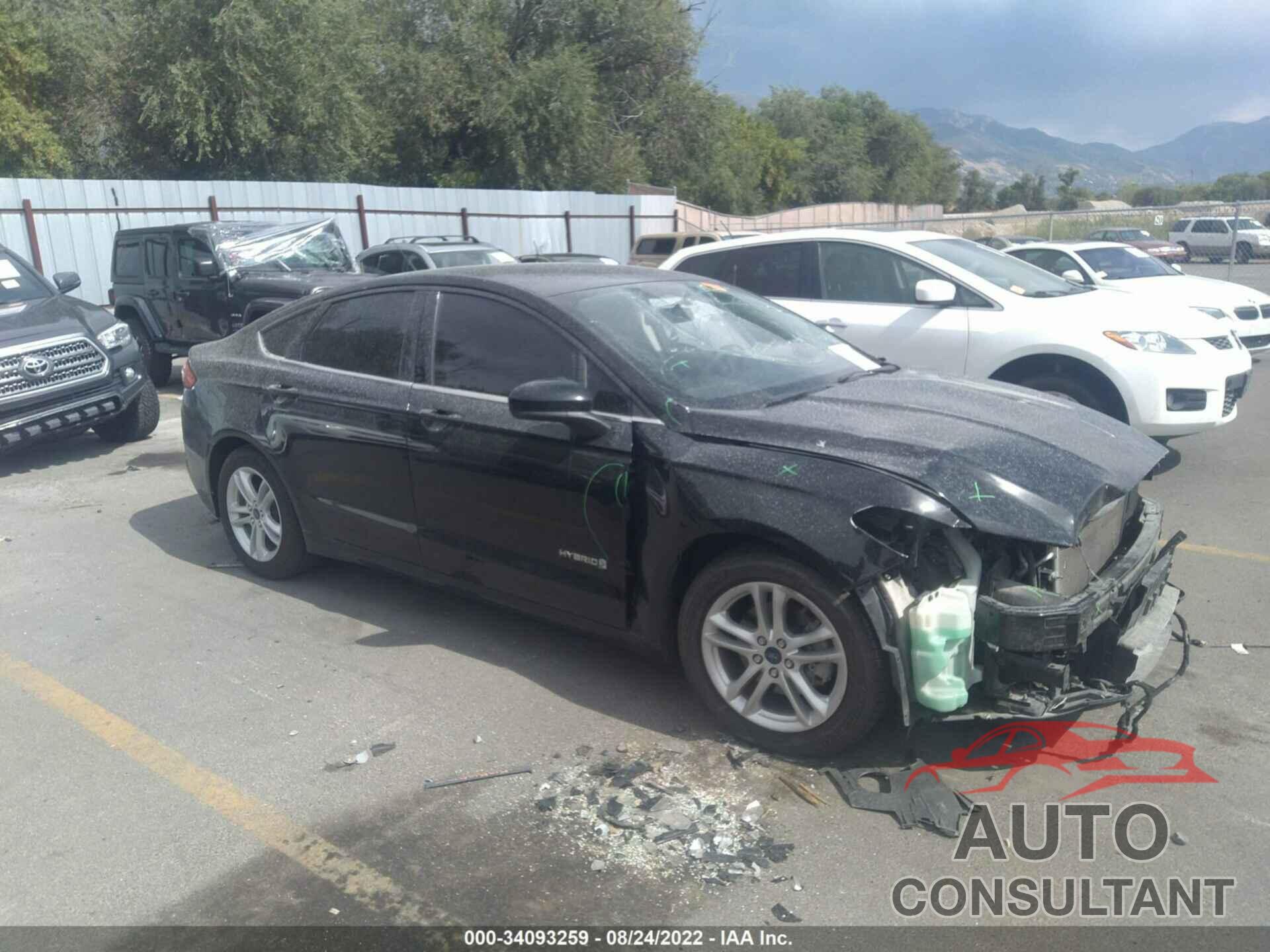 FORD FUSION HYBRID 2018 - 3FA6P0LUXJR204557