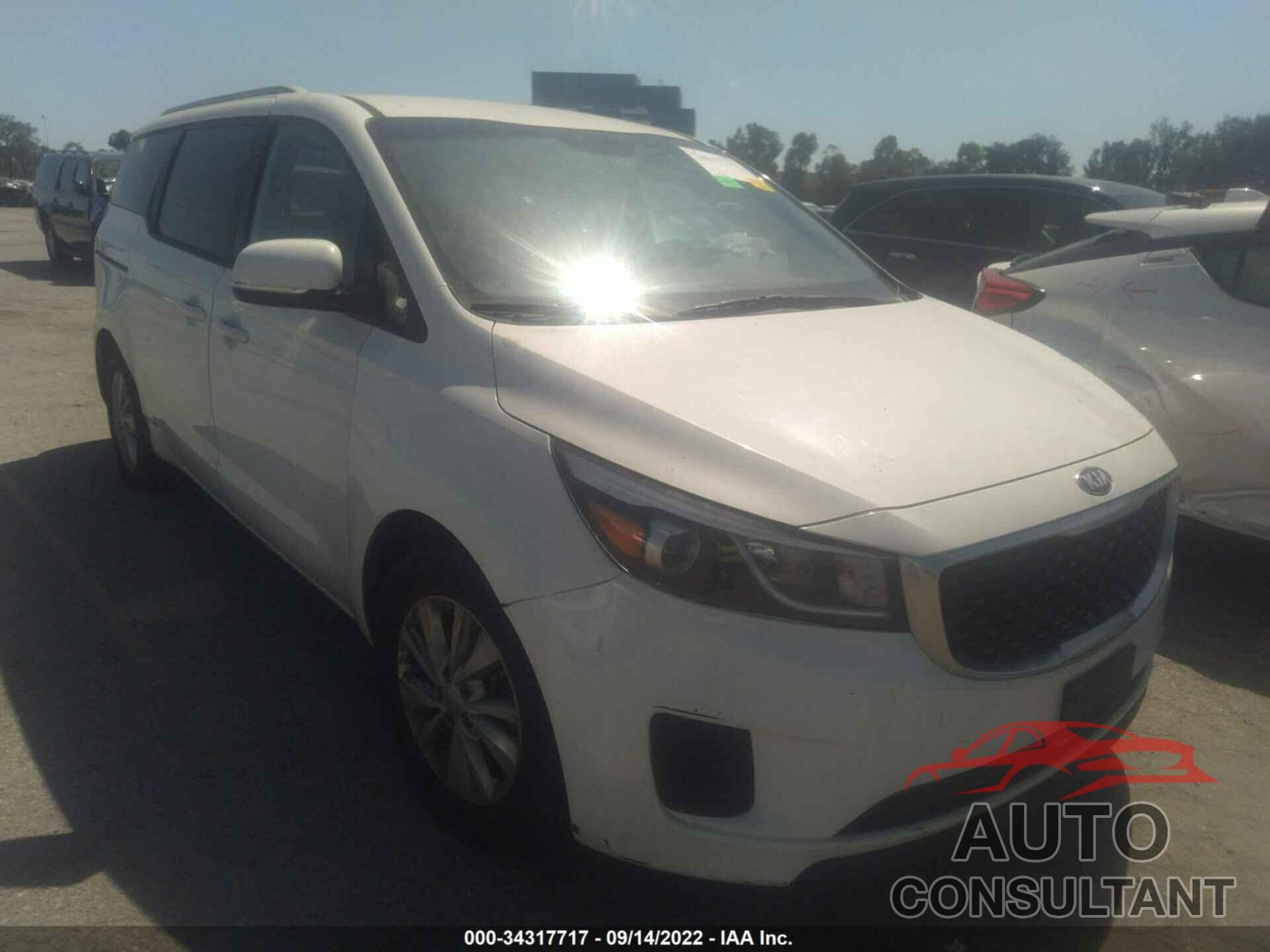 KIA SEDONA 2016 - KNDMB5C16G6116775