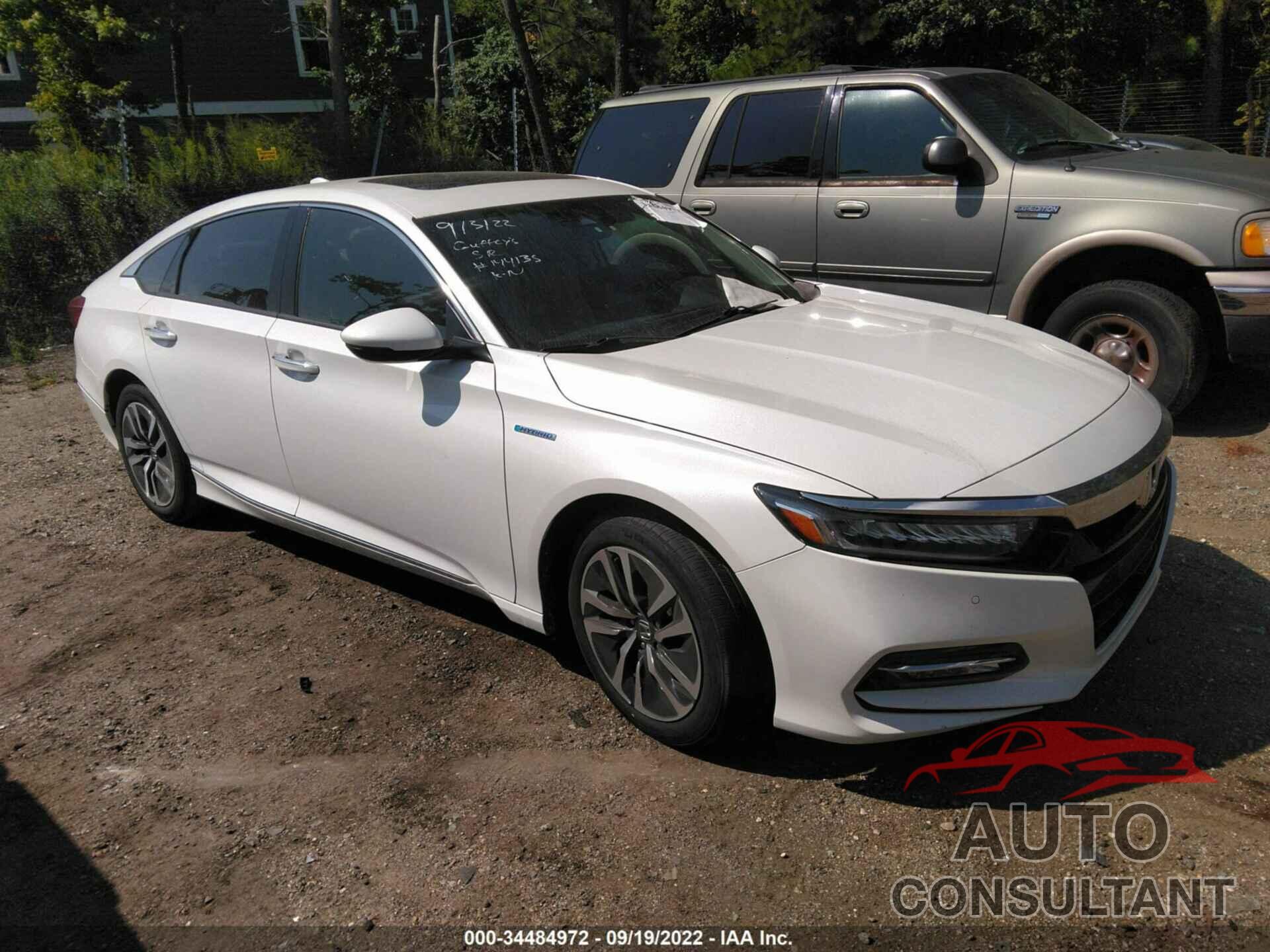 HONDA ACCORD HYBRID 2019 - 1HGCV3F9XKA015772