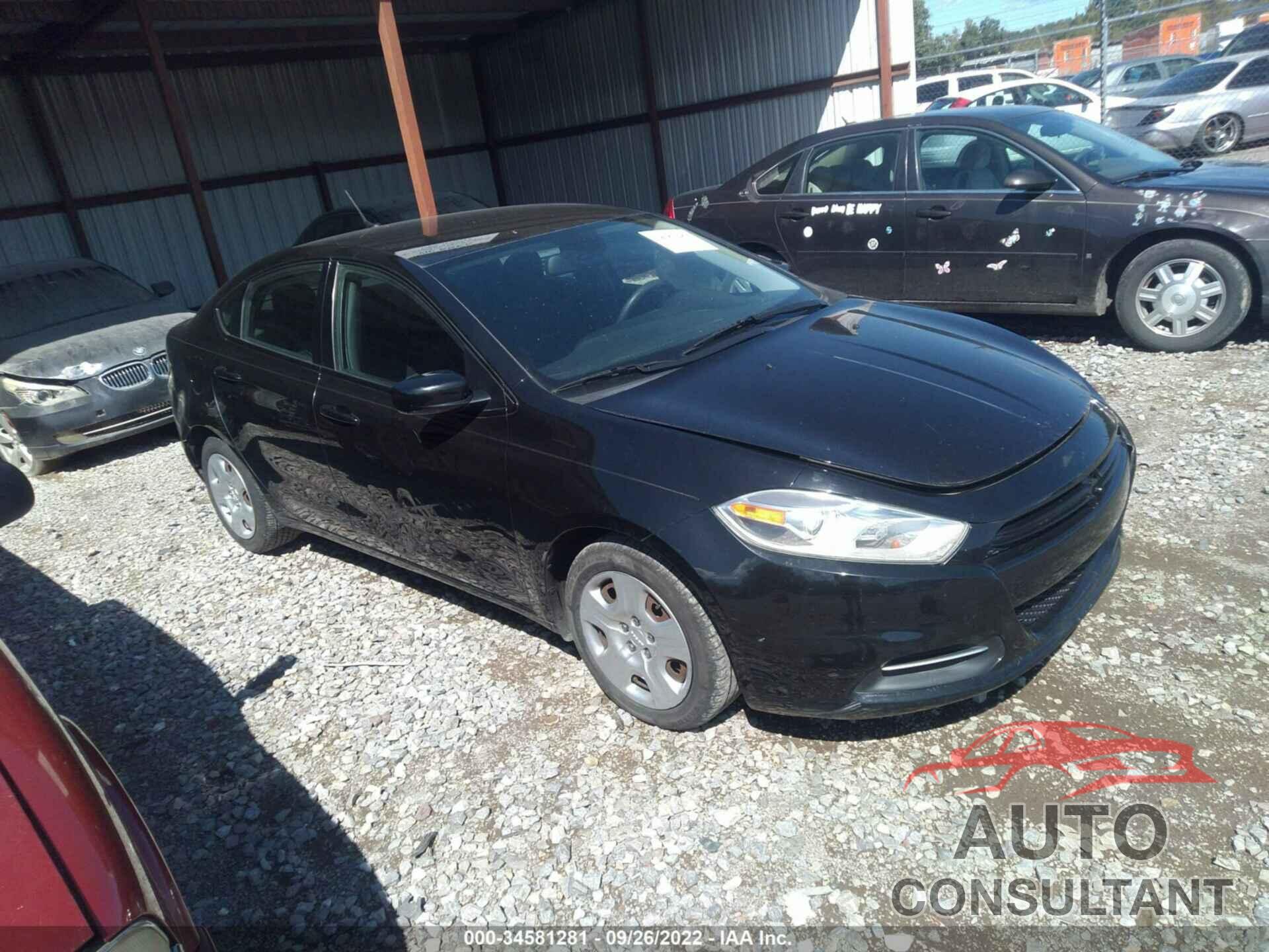 DODGE DART 2016 - 1C3CDFAA0GD516782