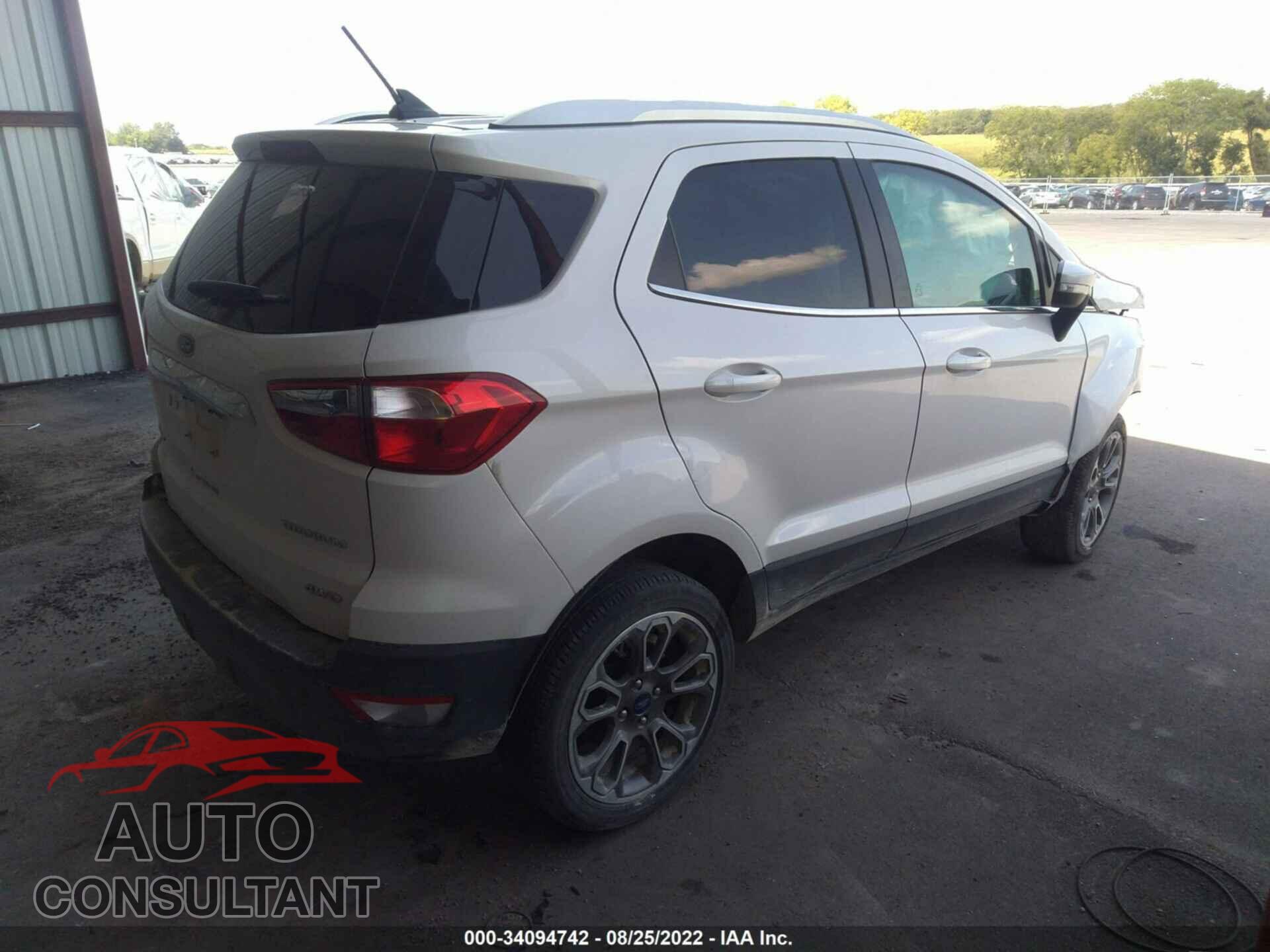 FORD ECOSPORT 2019 - MAJ6S3KL0KC310962