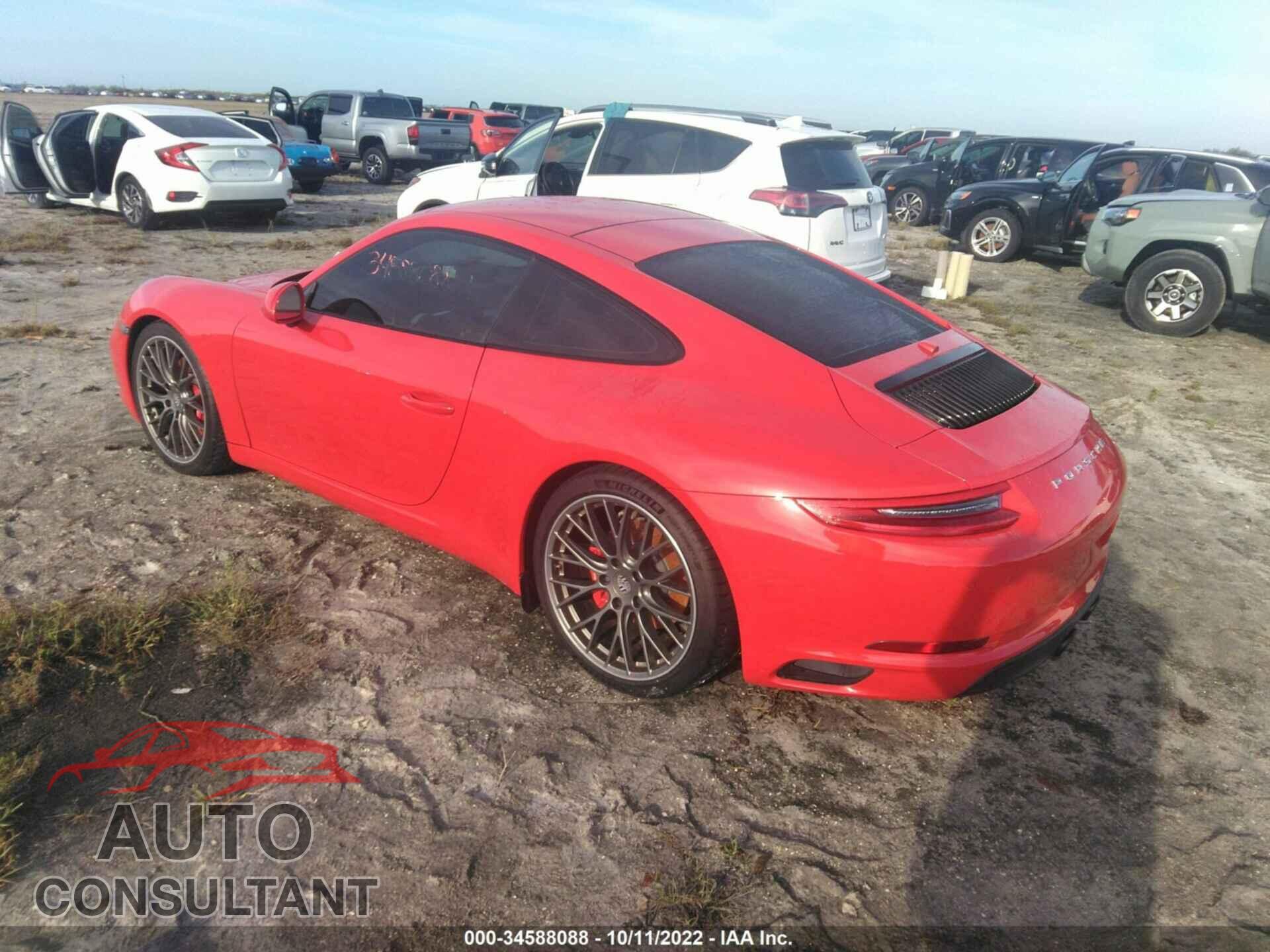 PORSCHE 911 2017 - WP0AB2A96HS123096