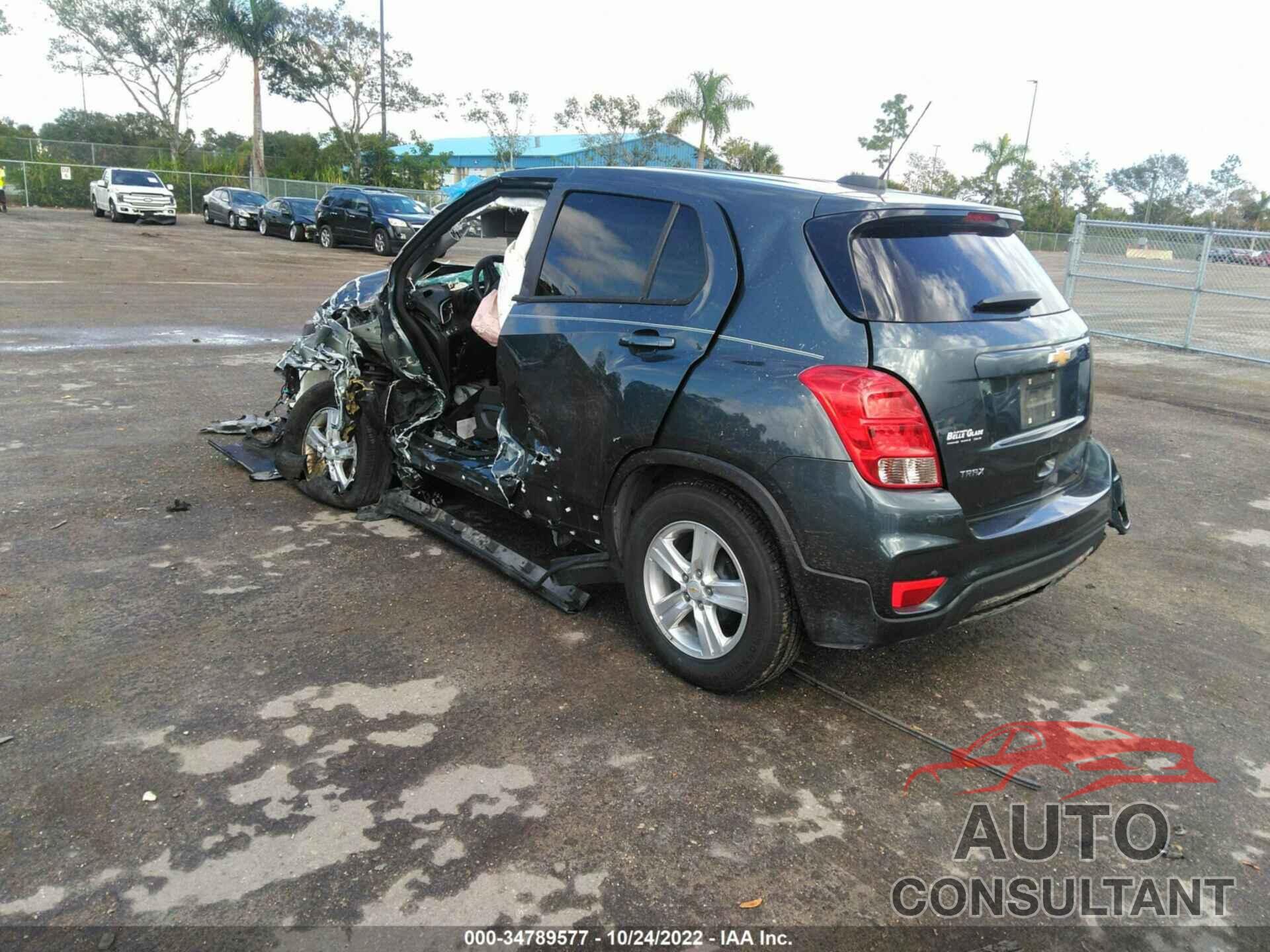 CHEVROLET TRAX 2021 - KL7CJKSB8MB322574