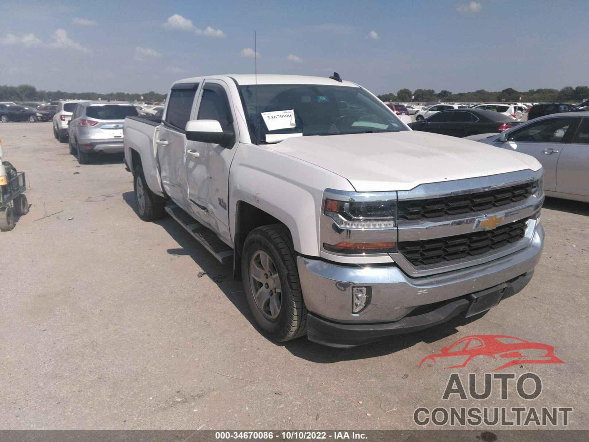 CHEVROLET SILVERADO 1500 2017 - 3GCPCREC3HG336326