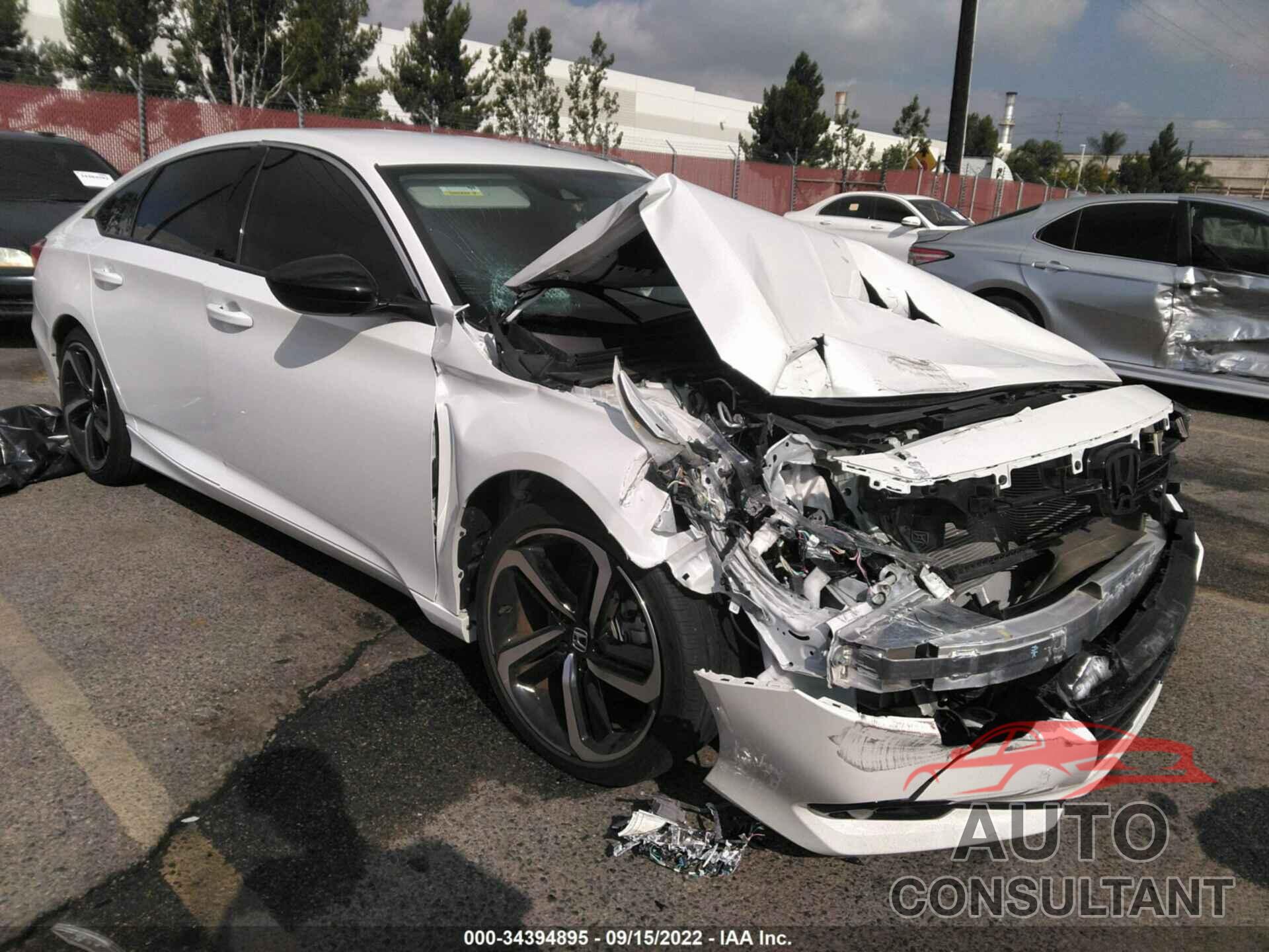 HONDA ACCORD SEDAN 2021 - 1HGCV1F44MA014208