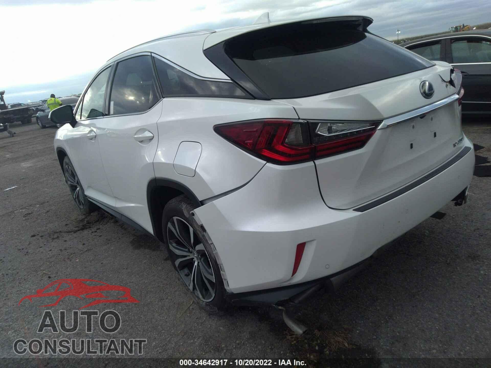 LEXUS RX 2017 - 2T2ZZMCA6HC037544
