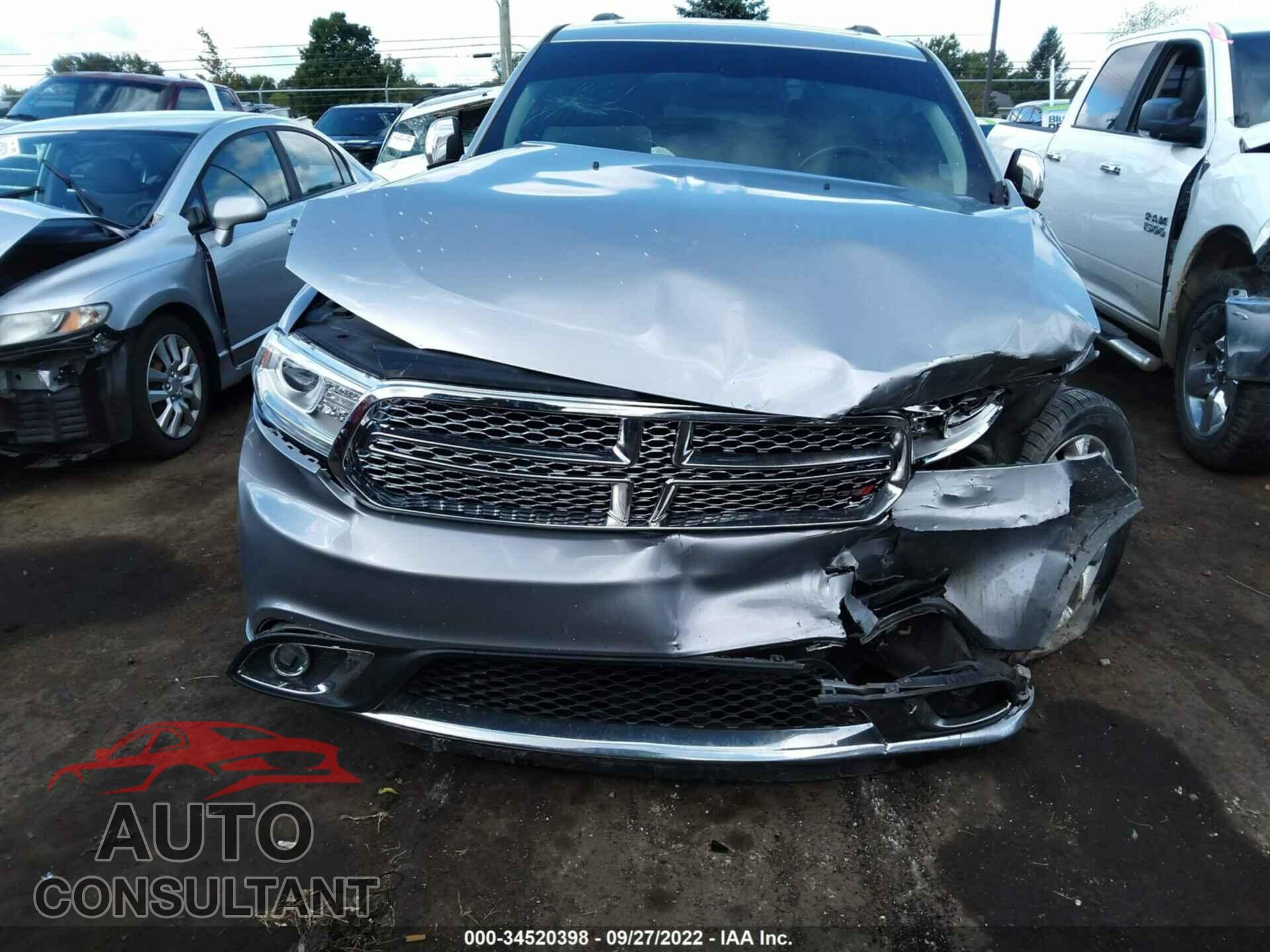 DODGE DURANGO 2016 - 1C4RDJEG9GC393335
