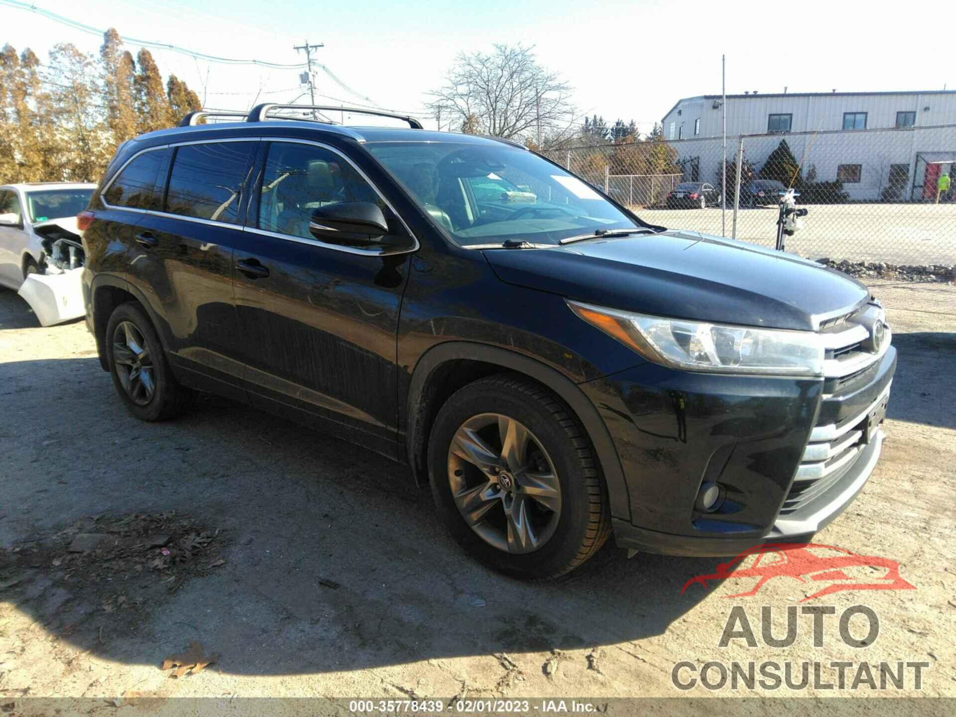 TOYOTA HIGHLANDER 2017 - 5TDDZRFH7HS367642