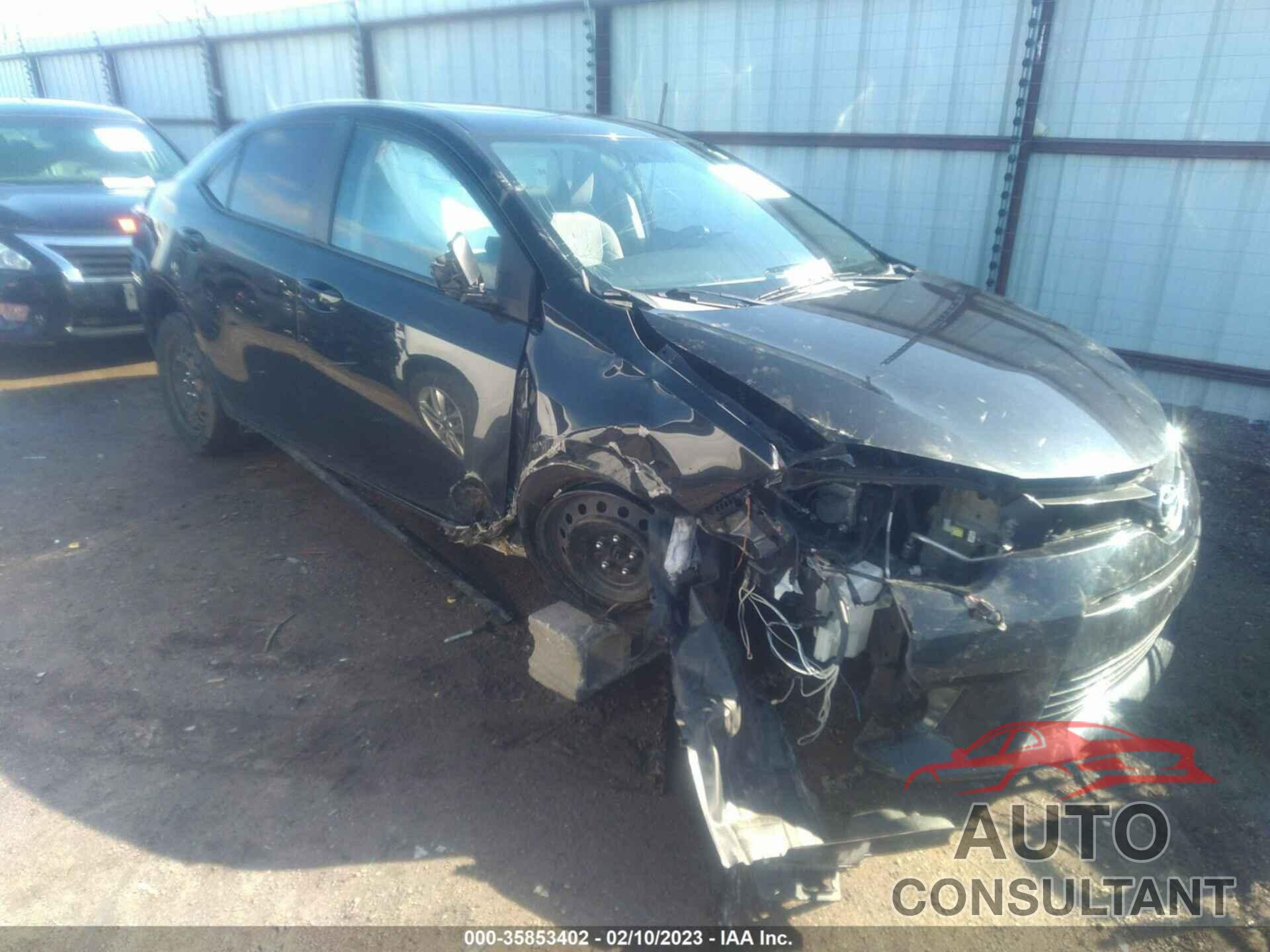 TOYOTA COROLLA 2015 - 5YFBURHE1FP323313