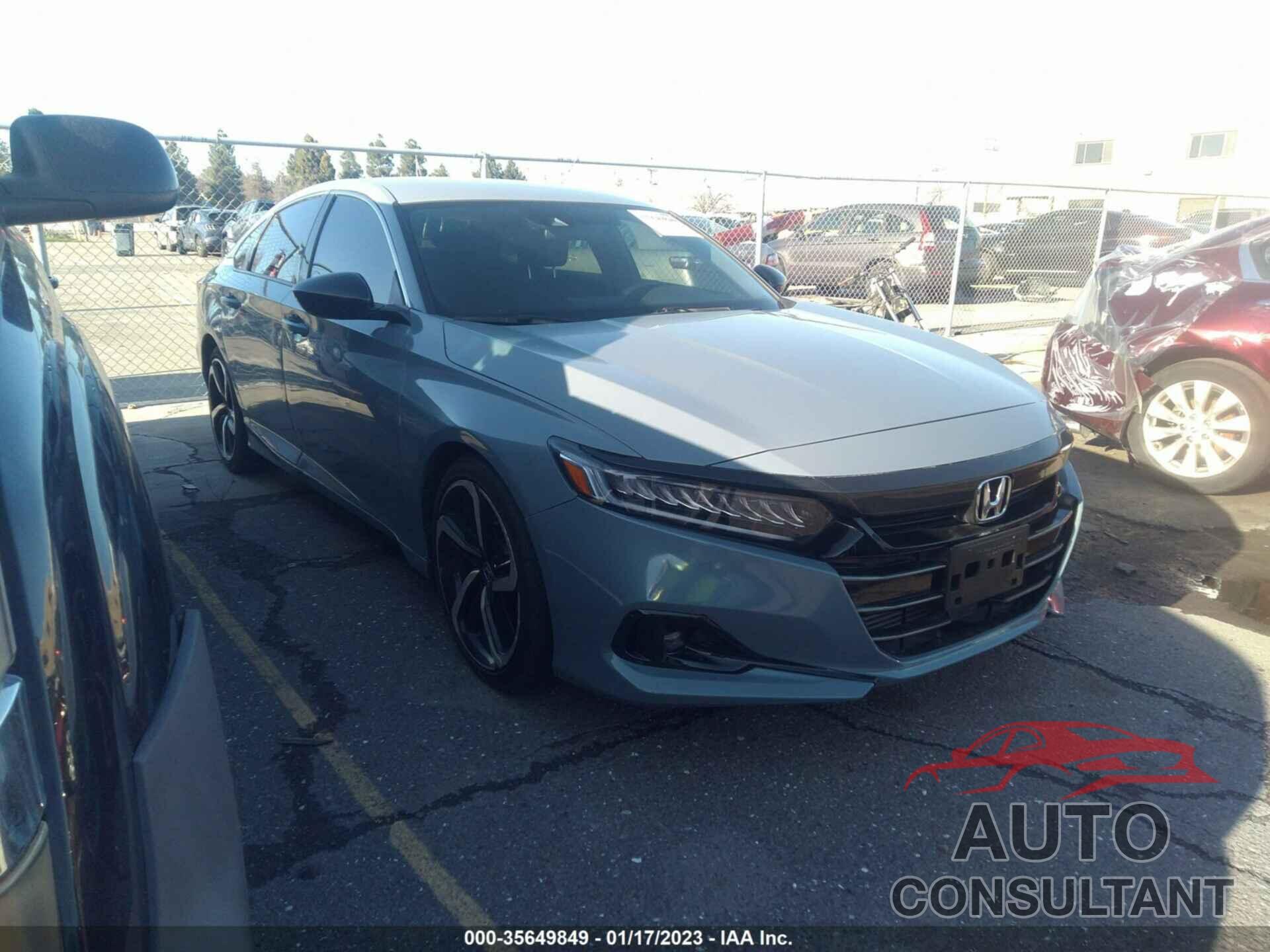 HONDA ACCORD SEDAN 2021 - 1HGCV1F31MA082571