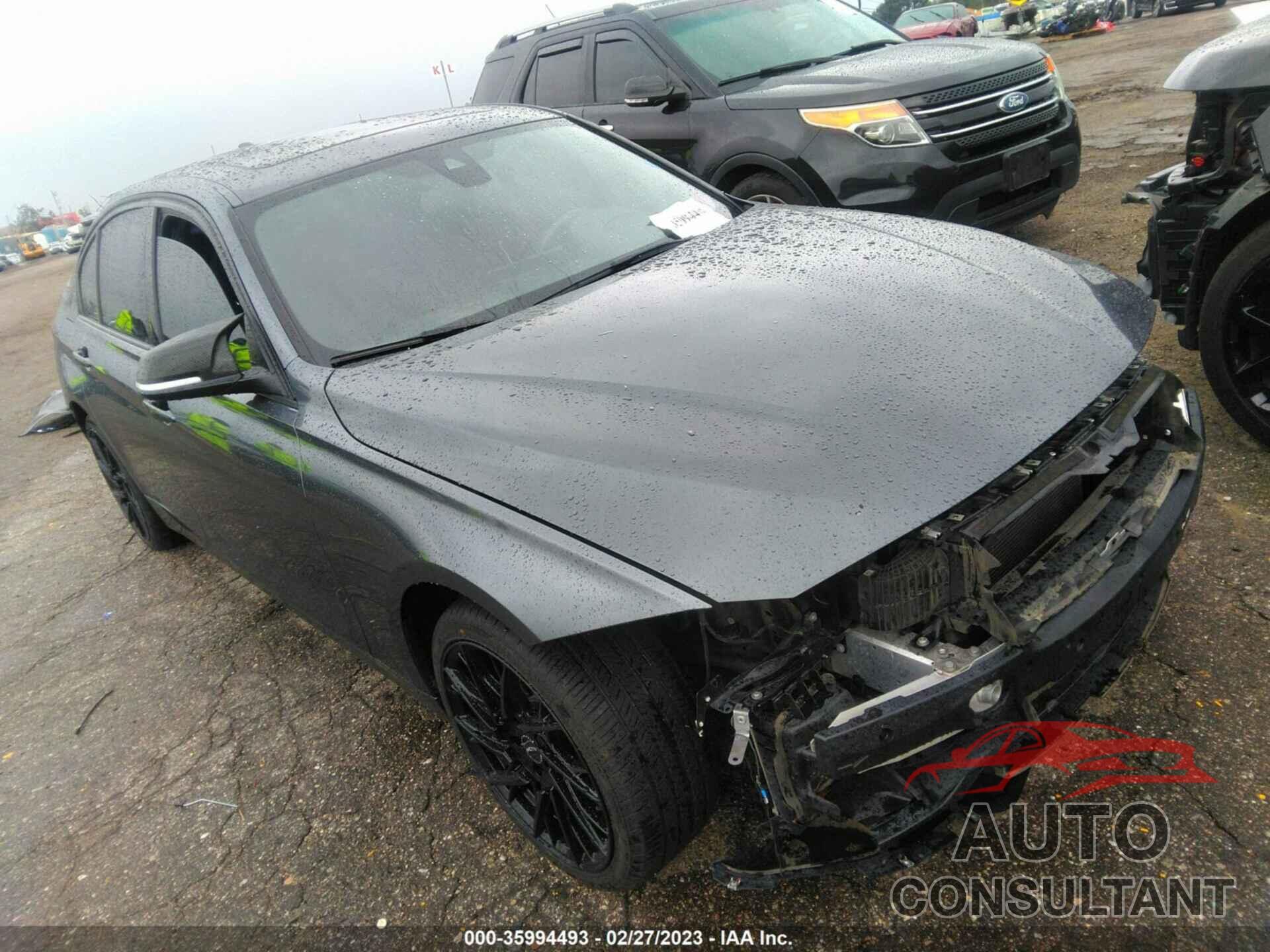 BMW 3 SERIES 2016 - WBA8E9G5XGNU28534