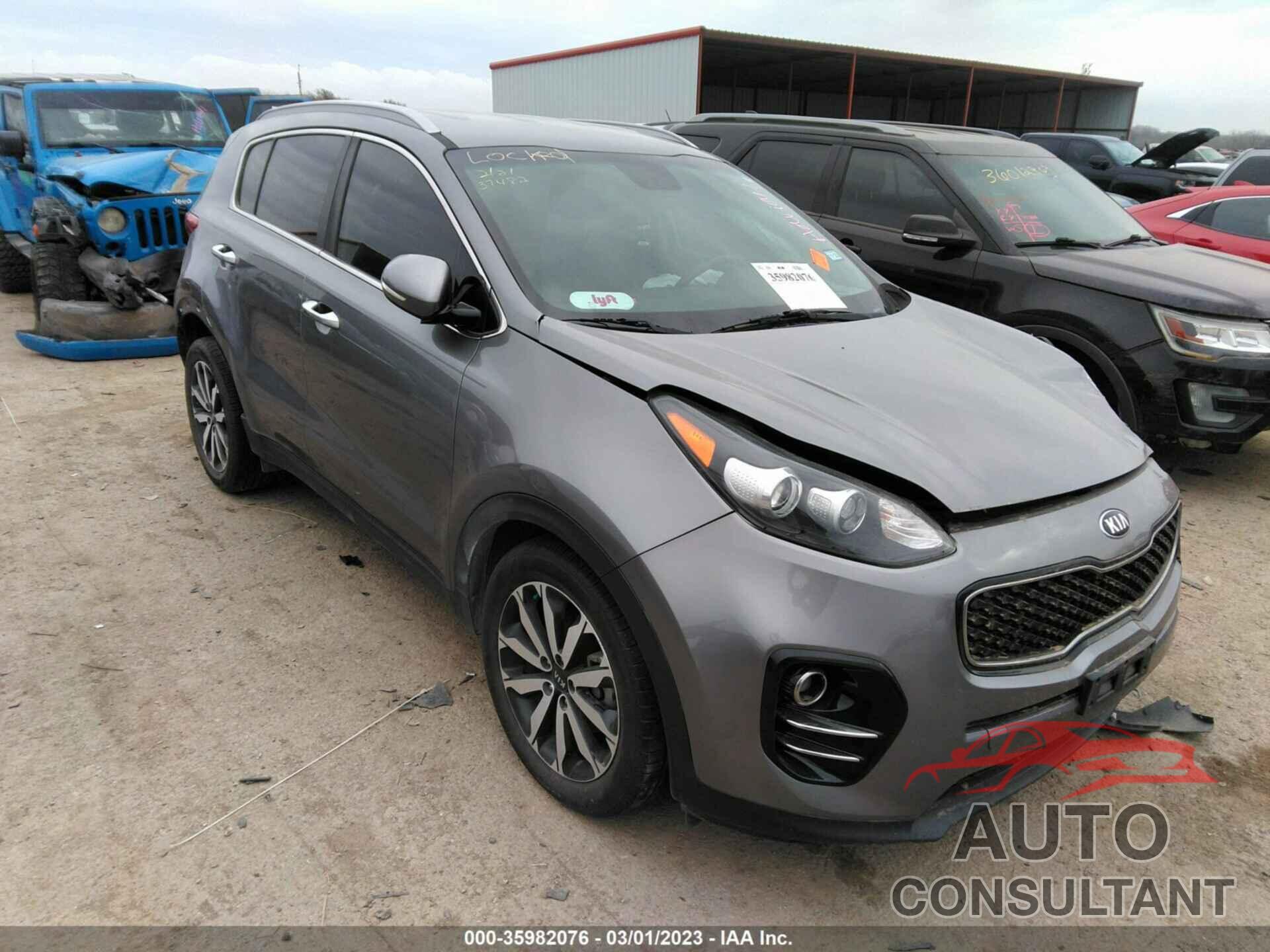 KIA SPORTAGE 2019 - KNDPN3ACXK7529427