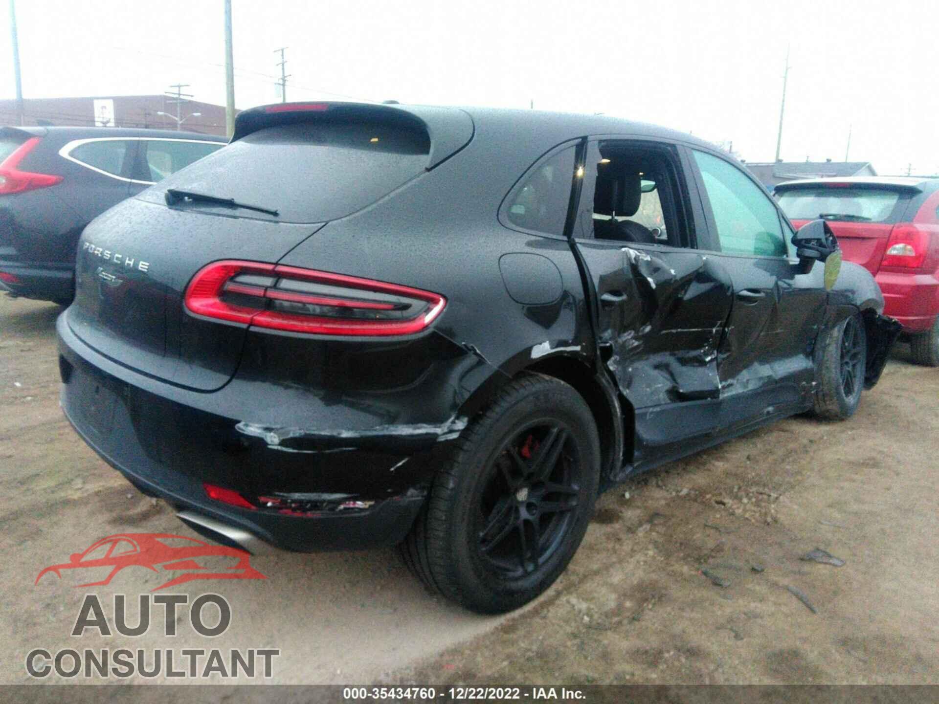 PORSCHE MACAN 2017 - WP1AA2A52HLB04604